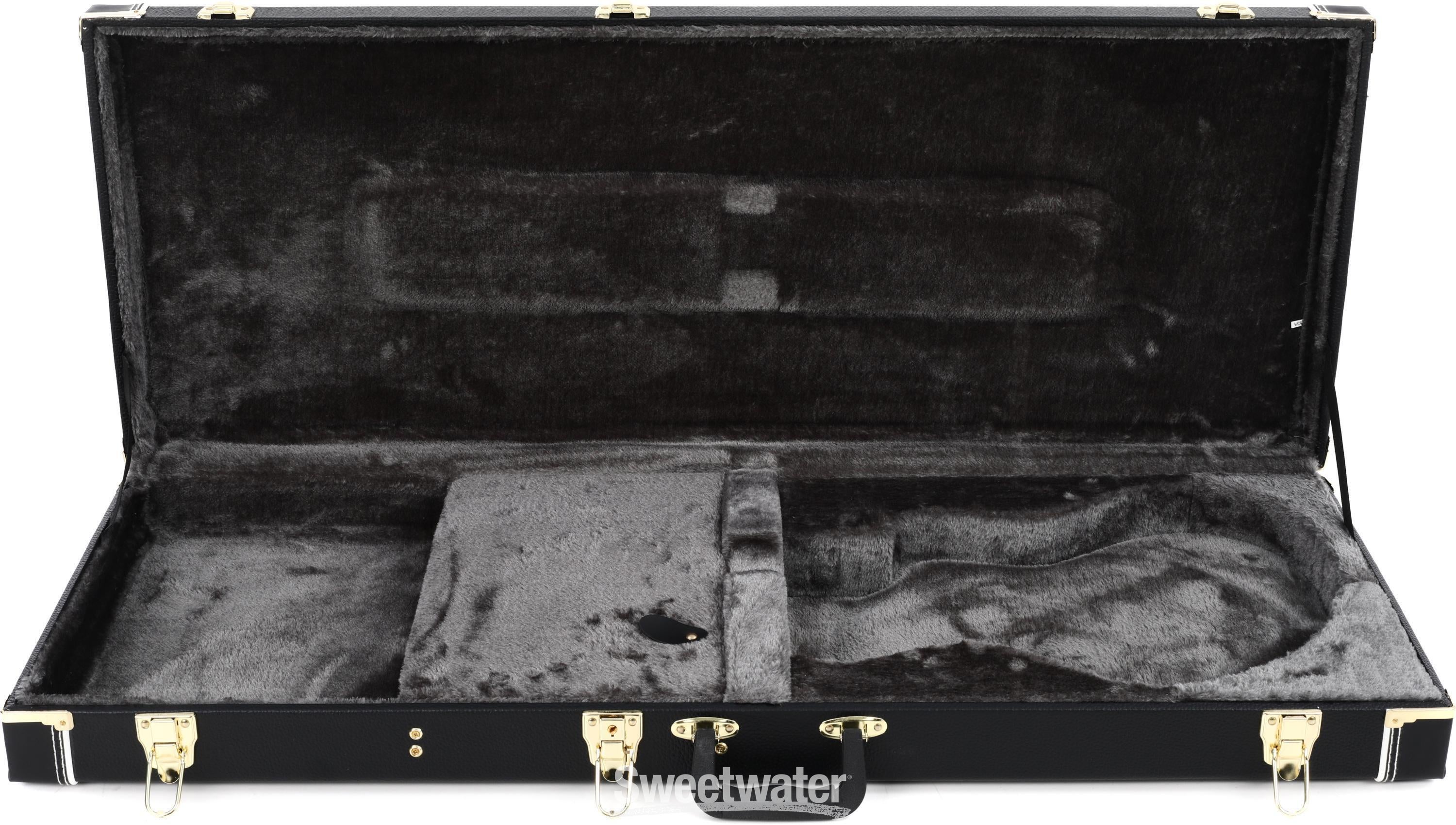 D'Angelico エレキギター Deluxe Bedford ハードケース D'Angelico Deluxe Electric Bedford Hard Case - Black