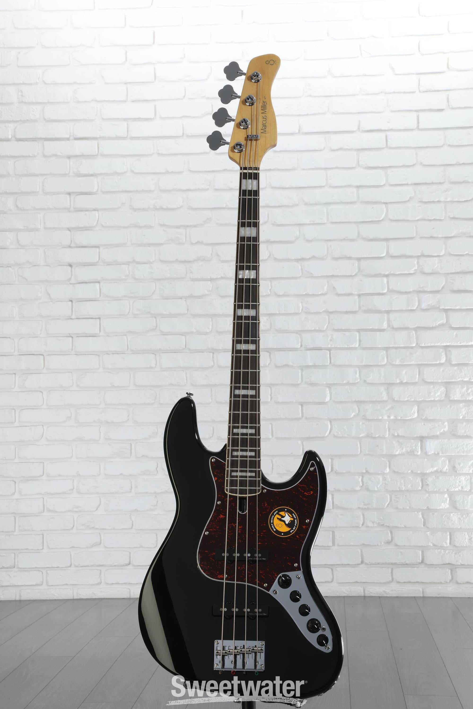 Sire Marcus Miller V7 Alder 4-string Bass Guitar - Black