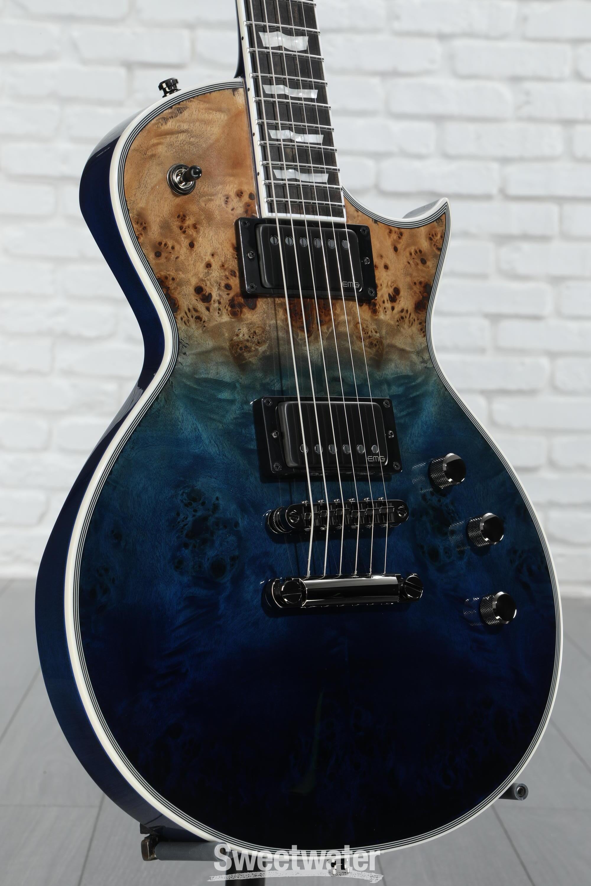 ESP E-II Eclipse - Blue Natural Fade | Sweetwater