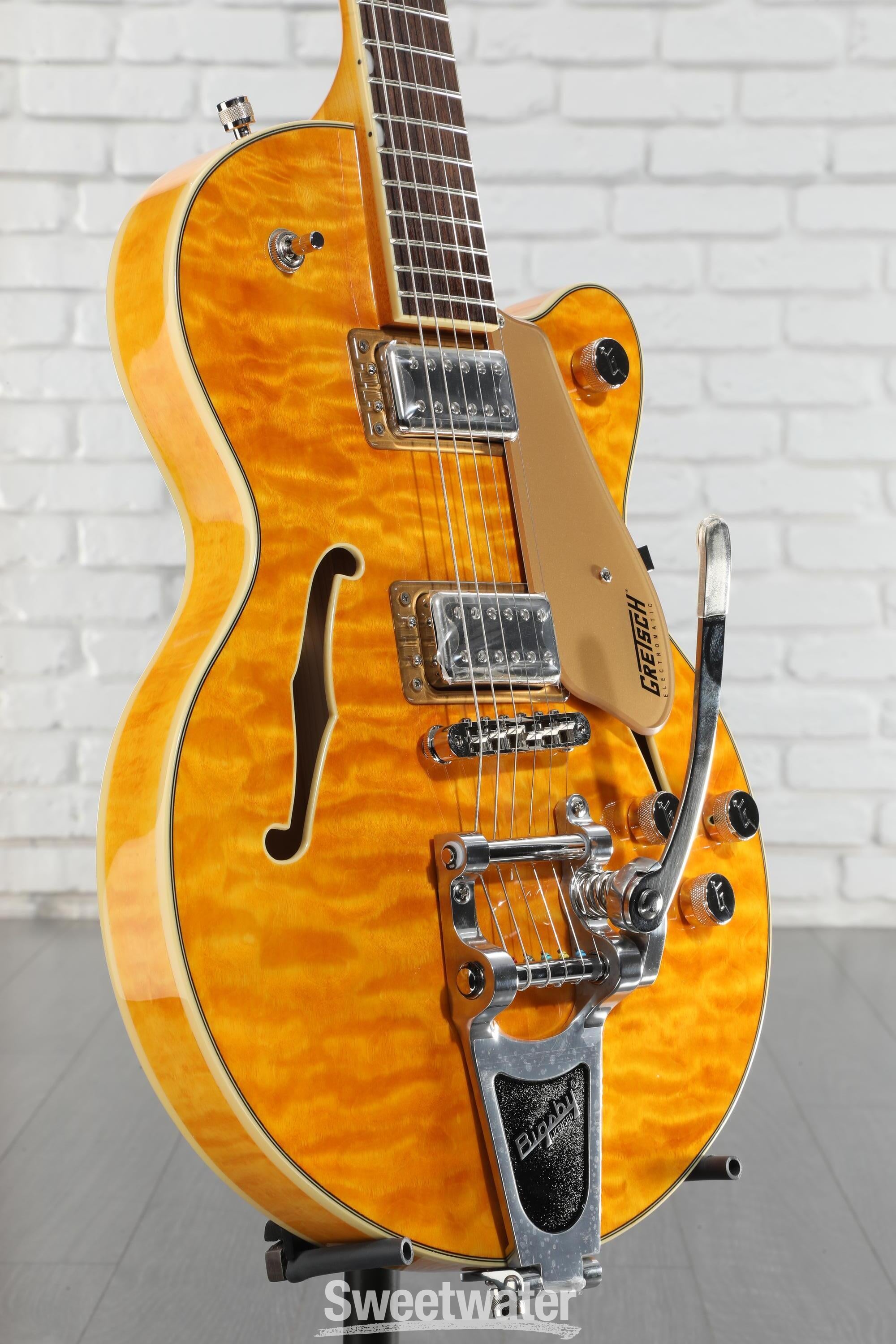 Gretsch Electromatic ゴールドスパークル Solid Body :: Electromatic® Pristine LTD Jet™ Single-Cut