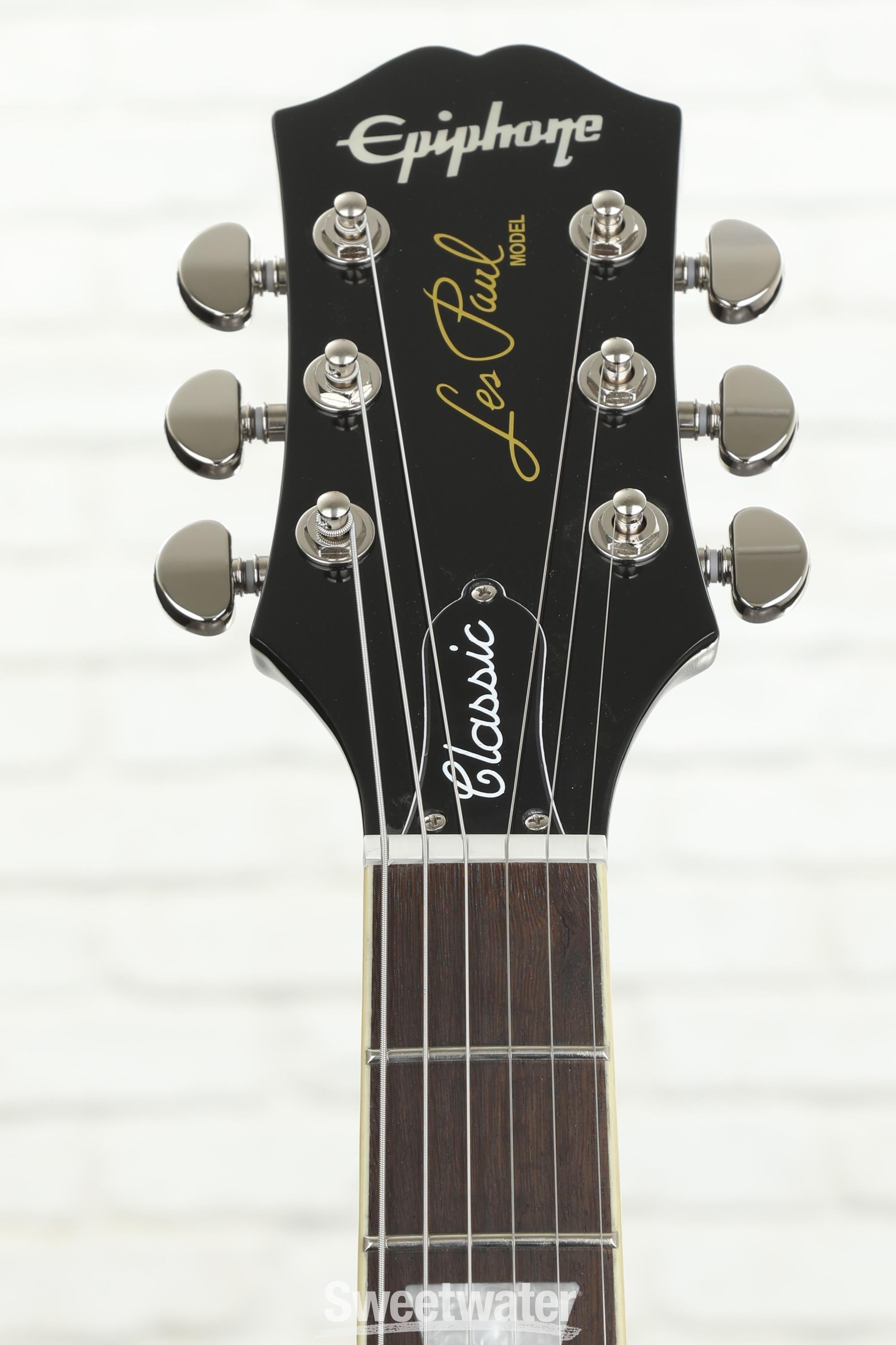 Epiphone Les Paul Classic Ebony - Guitarworks