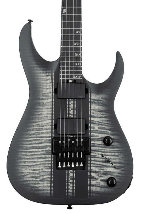 Schecter Banshee GT-6 FR Electric Guitar - Satin Charcoal Burst