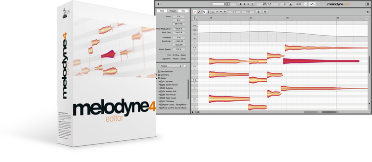 Celemony Melodyne 4 editor - Upgrade from Melodyne assistant