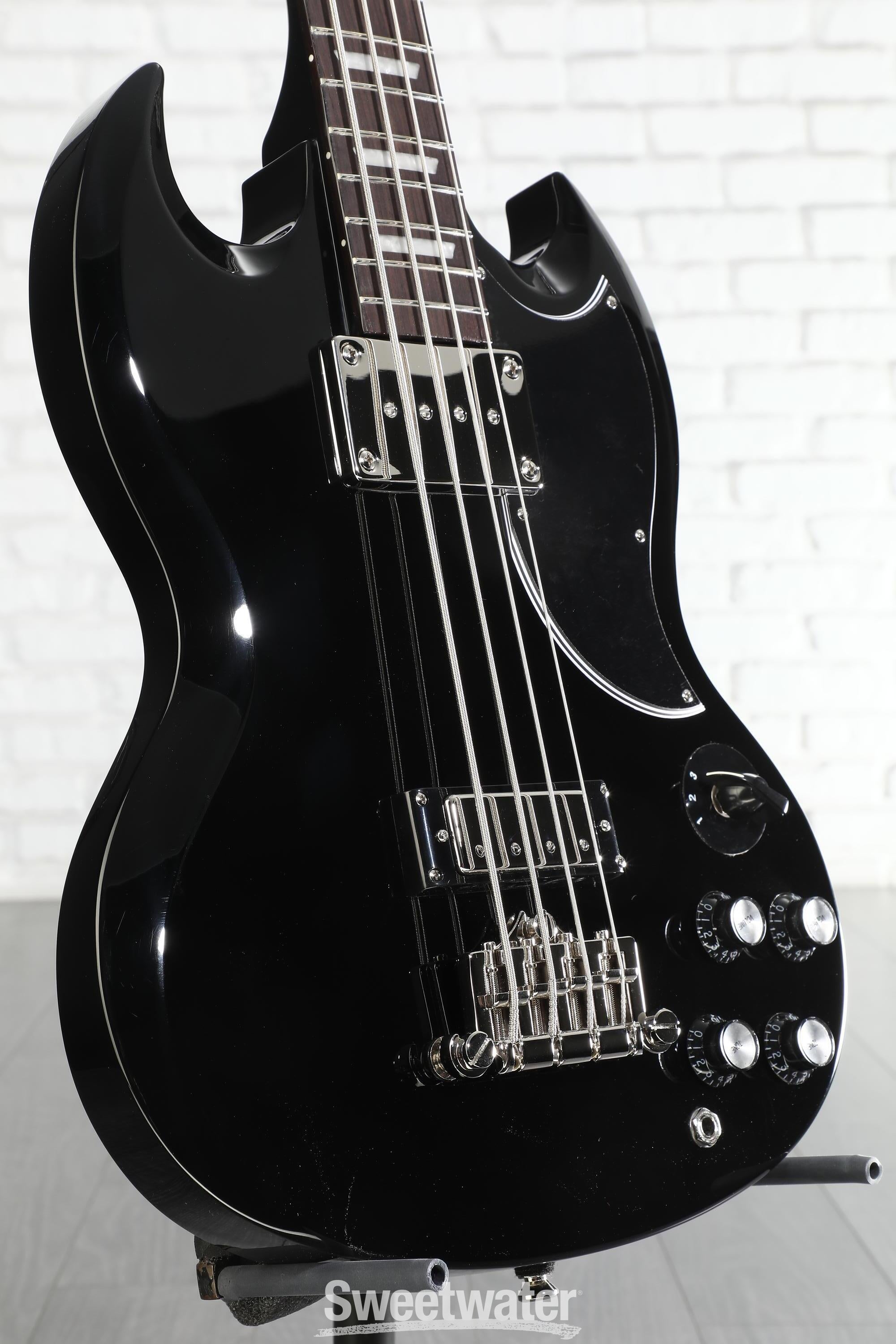 Epiphone EB-3 Bass Guitar - Ebony | Sweetwater