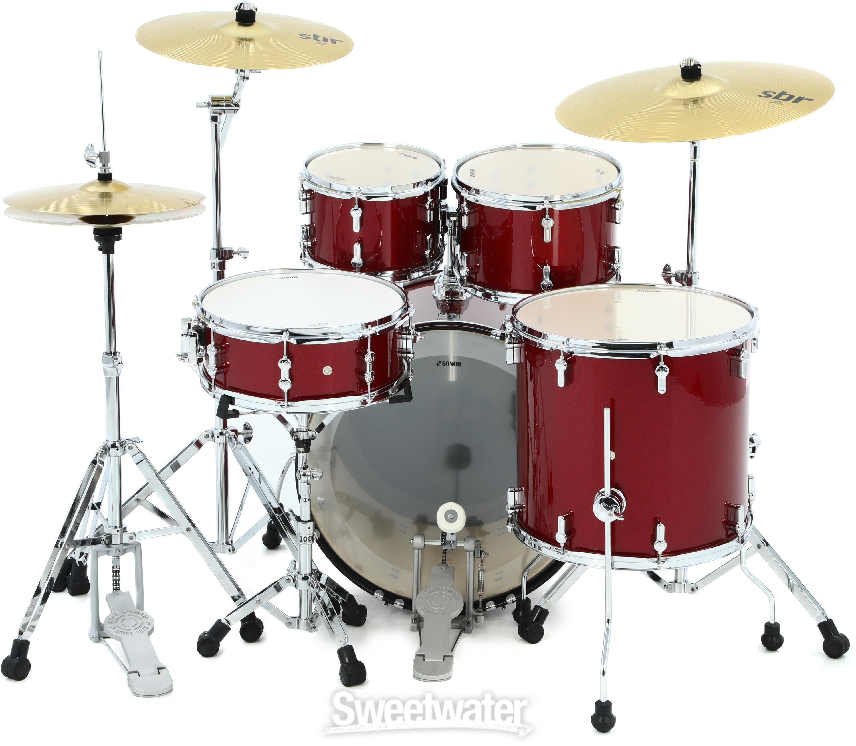 Ударна установка Sonor AQX Stage 5-piece withУдарна установка Sonor AQX Stage 5-piece with  