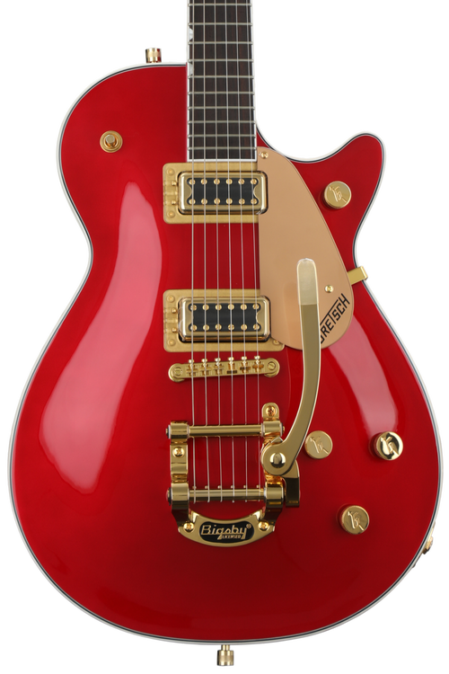 Gretsch Electromatic G5435TG Limited Edition Pro Jet Bigsby - Candy Apple  Red with Gold Hardware