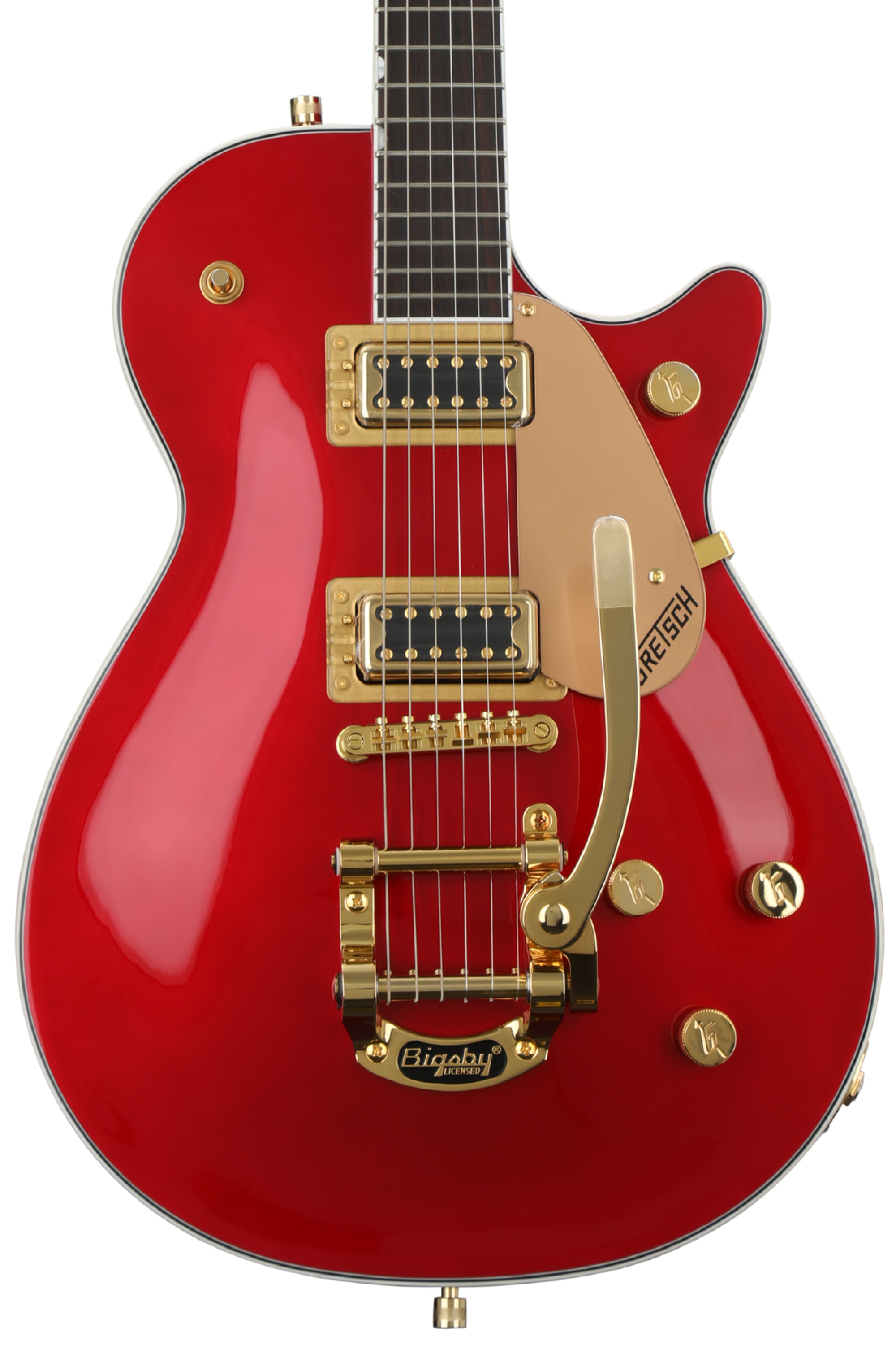 Gretsch Electromatic G5435TG Limited Edition Pro Jet Bigsby - Candy Apple  Red with Gold Hardware