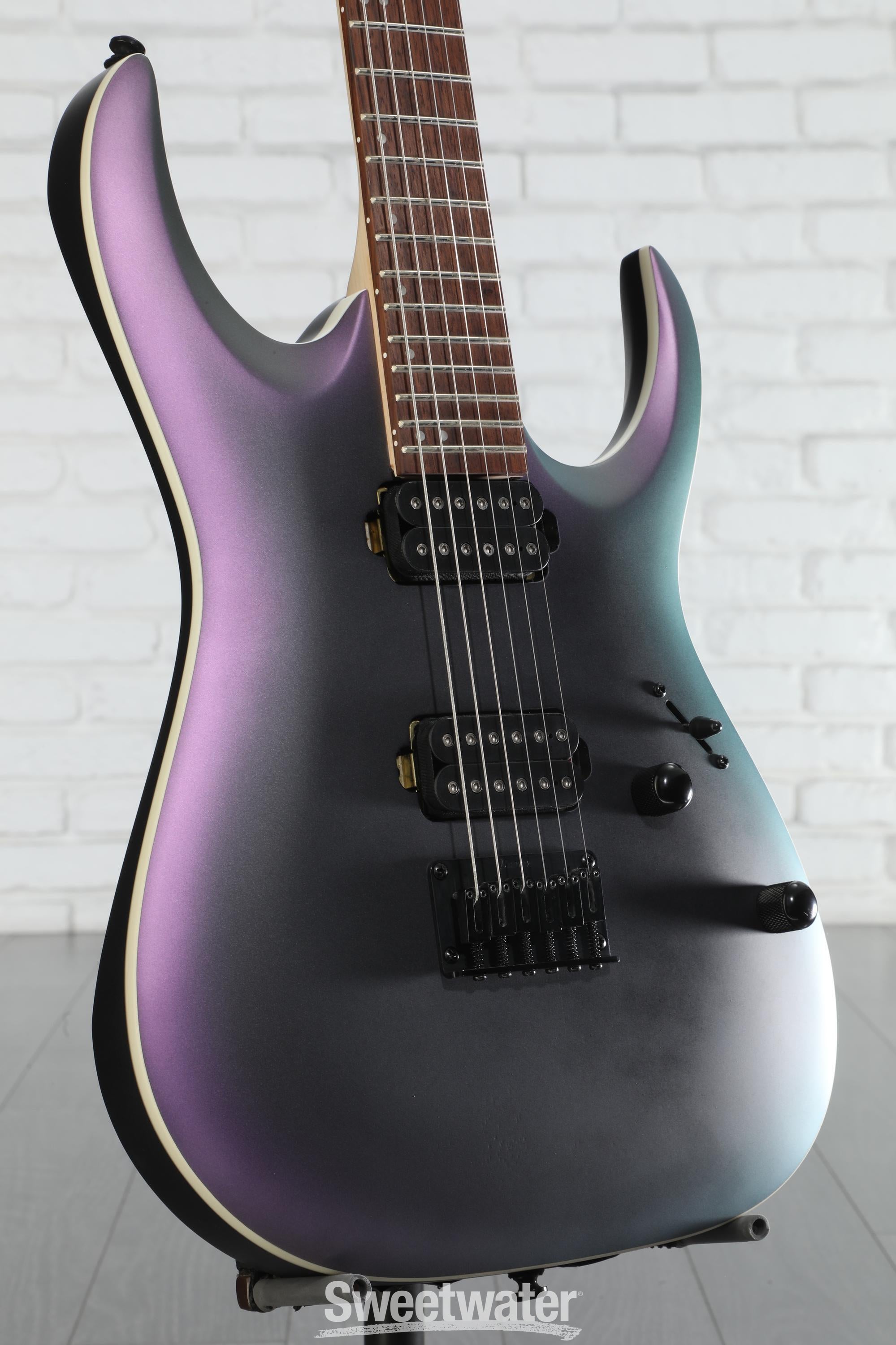 Ibanez Standard RGA42EX Electric Guitar - Black Aurora Burst Matte