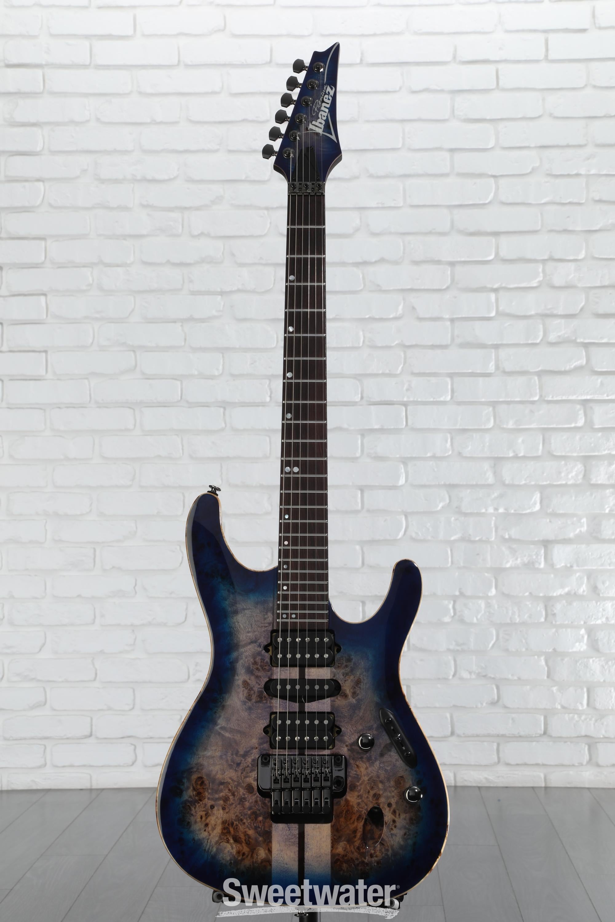 【即購入OK】Ibanez Premium S series S1070PBZ Ibanez Premium S1070PBZ Electric Guitar - Cerulean Blue