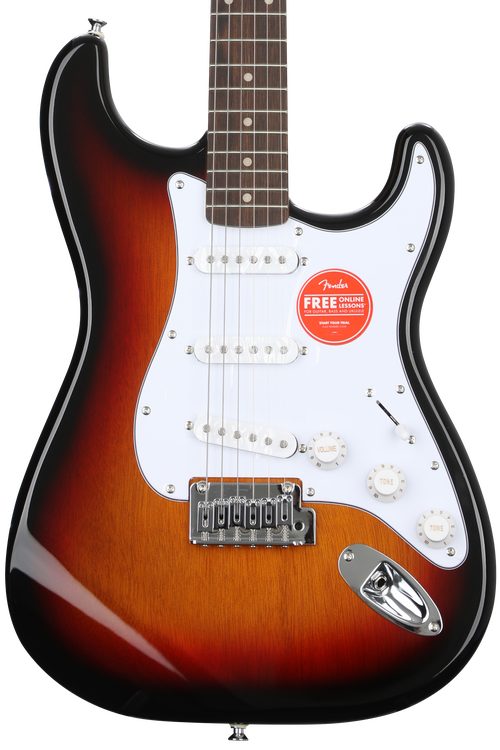 Squier affinity deals stratocaster sunburst