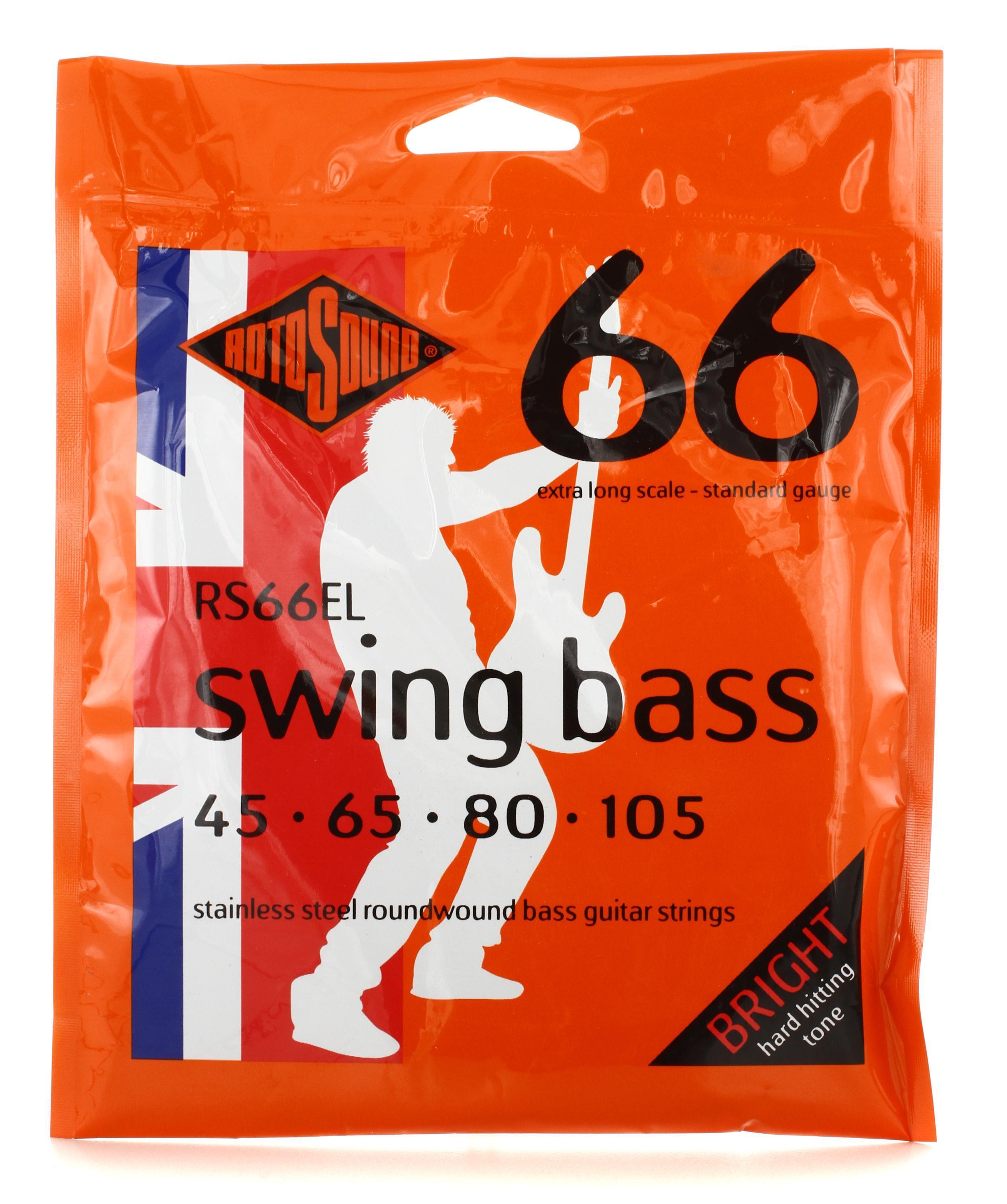 Rotosound RS66EL Swing Bass 66 Stainless Steel Roundwound