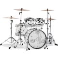 Photo of DW DDAC2215CL Design Series Acrylic 4-piece Shell Pack - Clear Acrylic