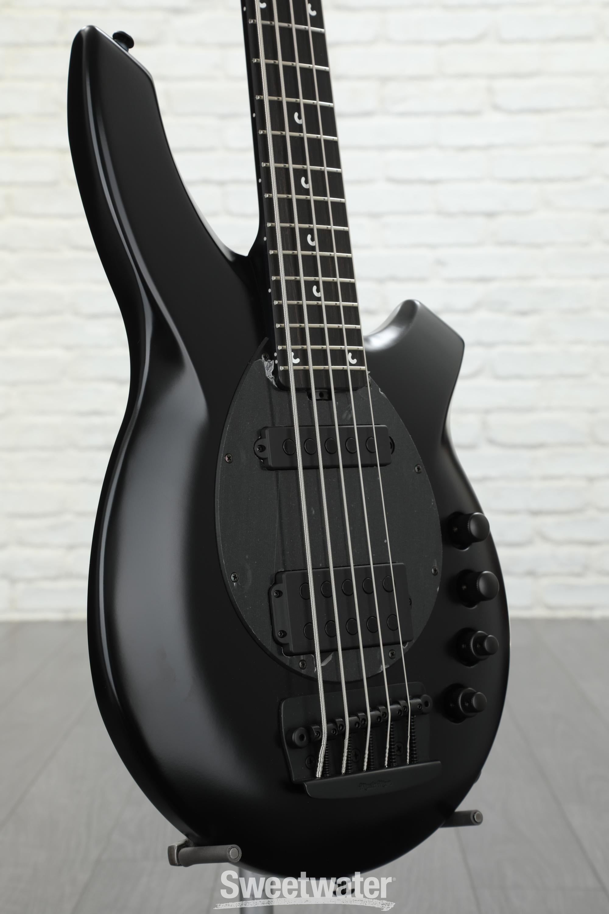 Ernie Ball Music Man Bongo 5 HS - Stealth Black