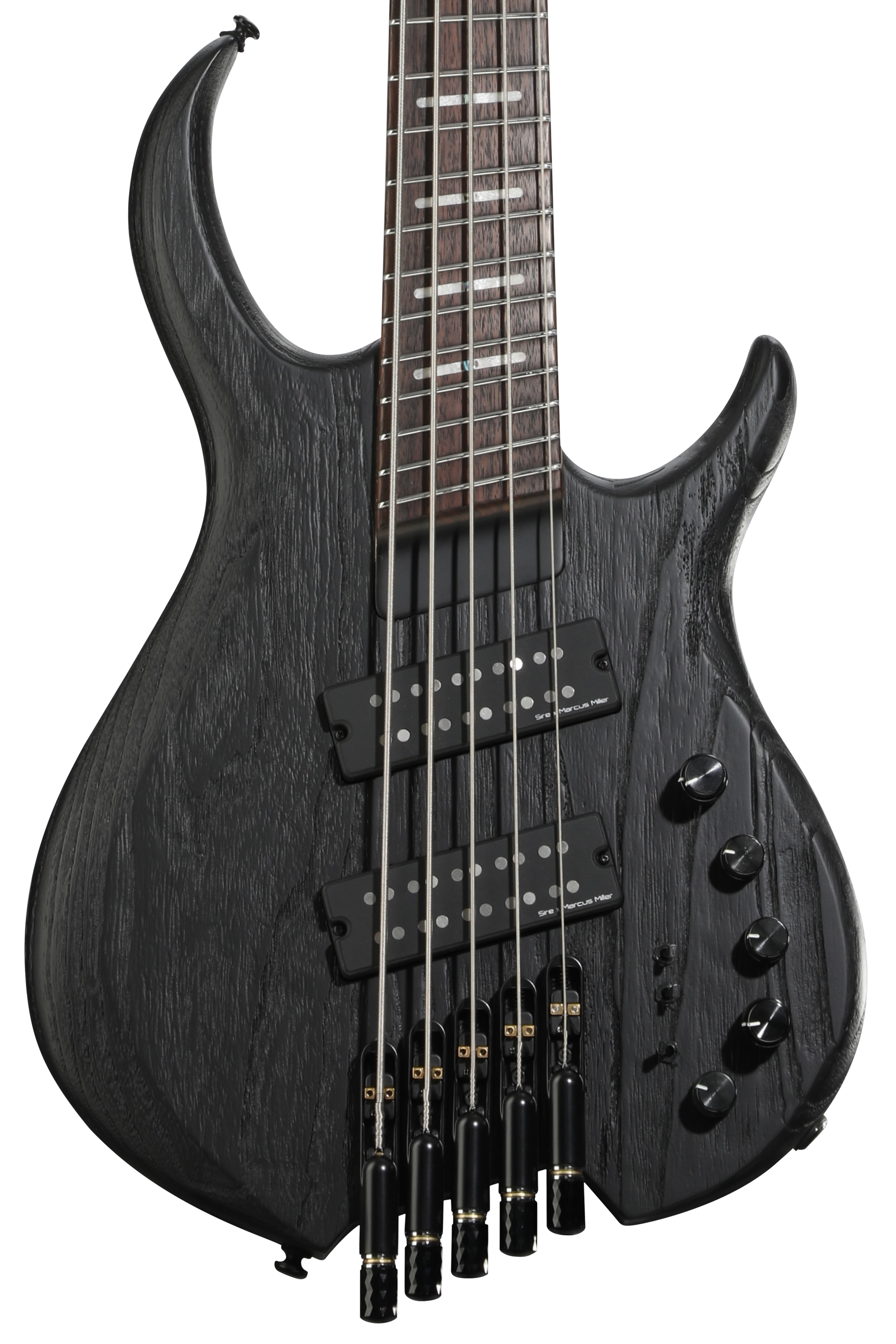 Gibson EB Bass 5 String 2018 - Satin Trans Black | Sweetwater