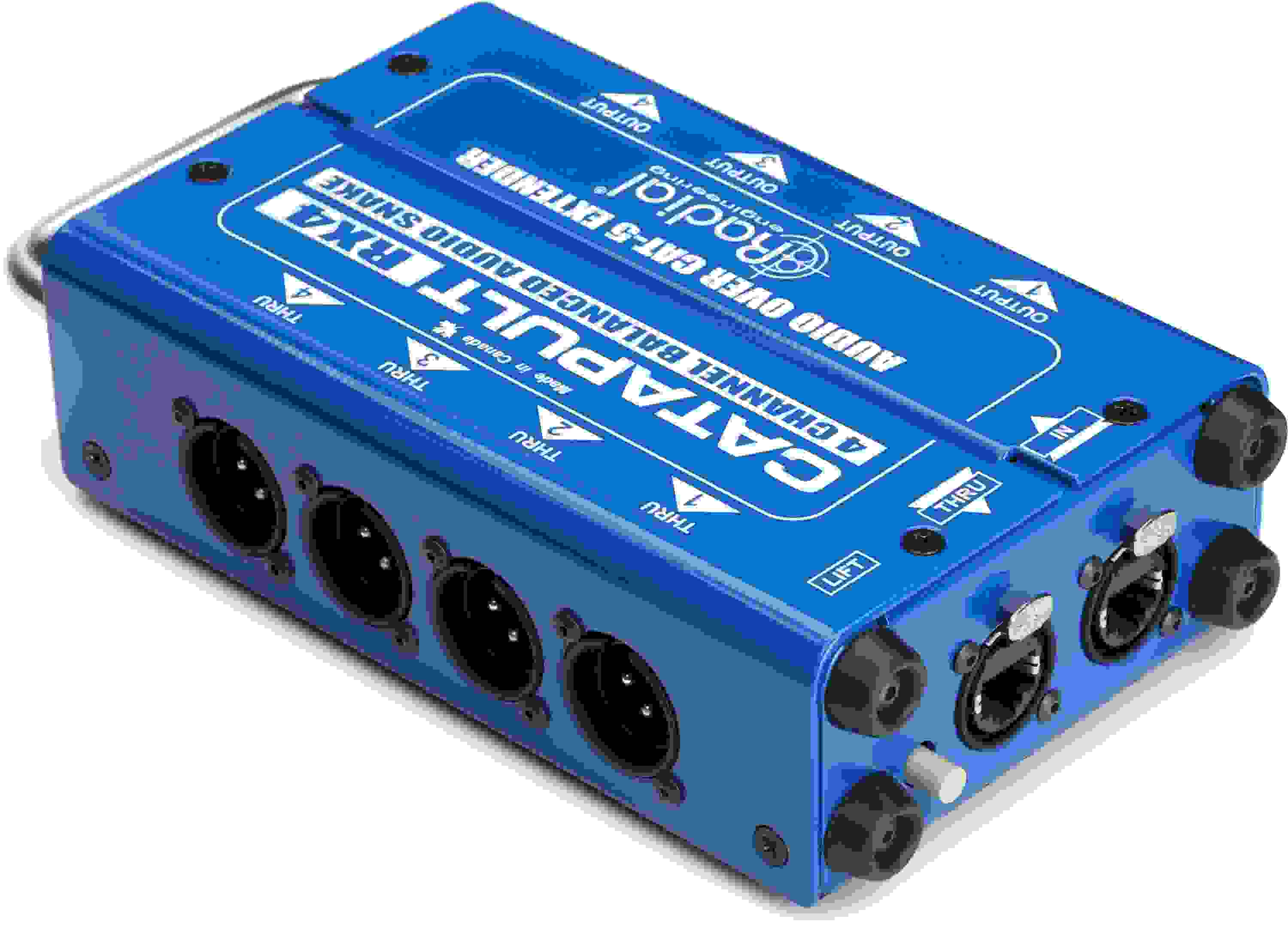 Radial Catapult RX4 4-channel Cat 5 Audio Snake Module | Sweetwater