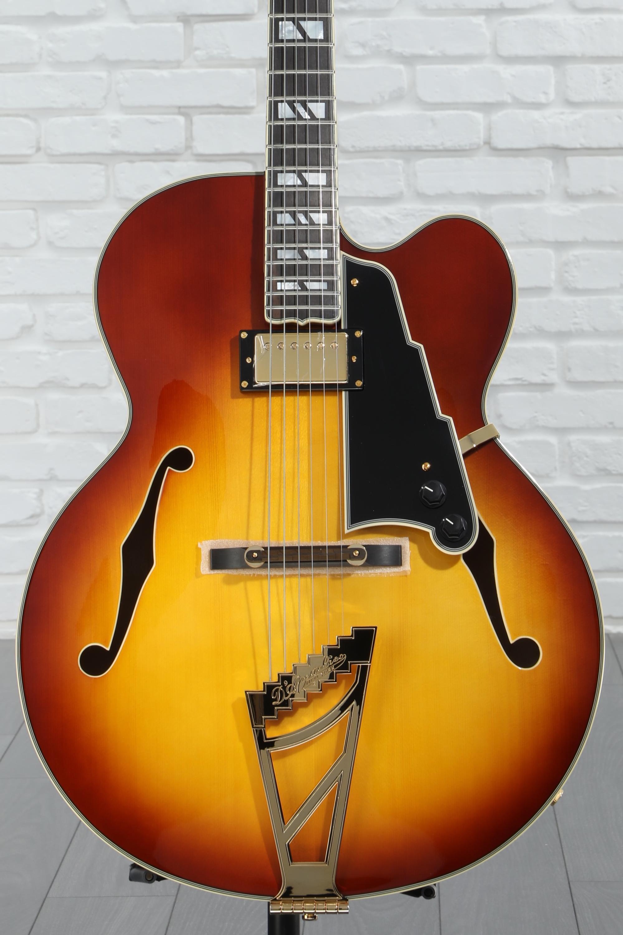 D'Angelico Excel EXL-1 Hollowbody Electric Guitar - Dark