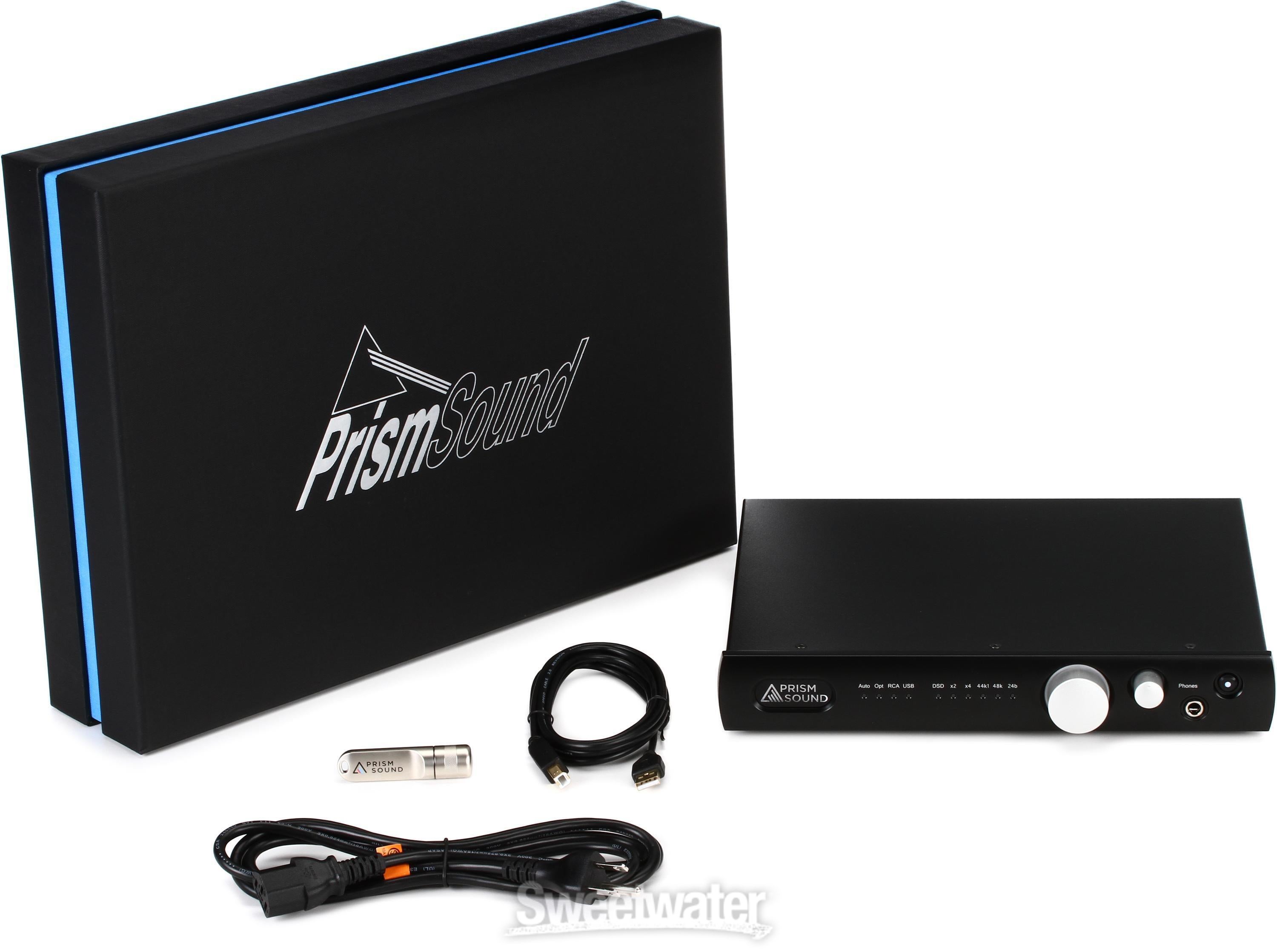 Prism Sound Callia Reference Stereo USB DAC -Black | Sweetwater