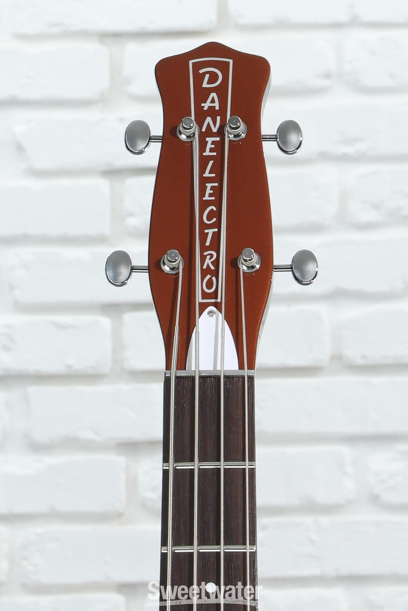 Danelectro '59DC Short Scale Bass Guitar - Copper | Sweetwater