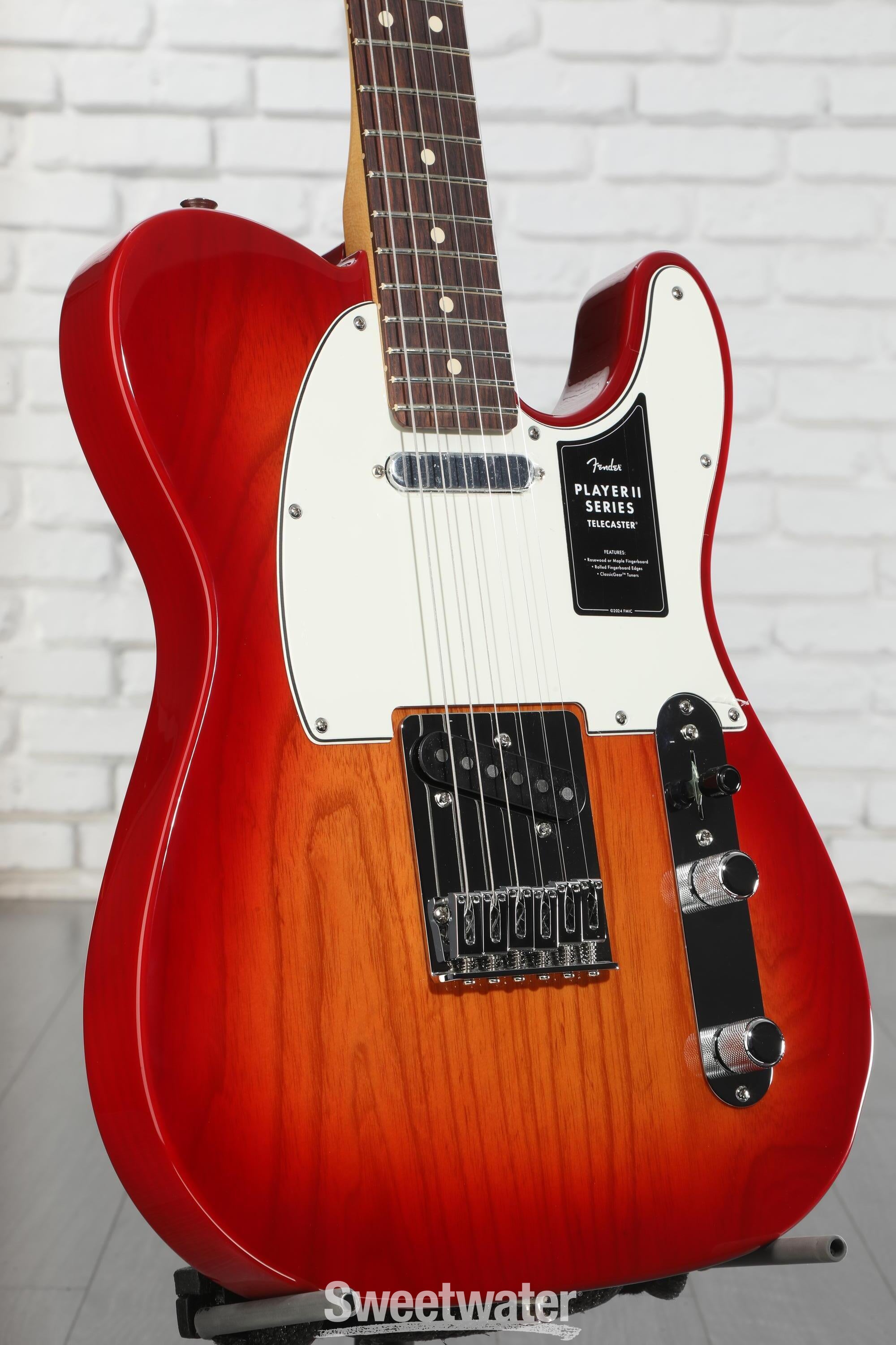 Fender Player II Telecaster Electric Guitar - Aged Cherry Burst