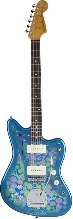 Fender Made in Japan Traditional '60s Jazzmaster - Blue Flower