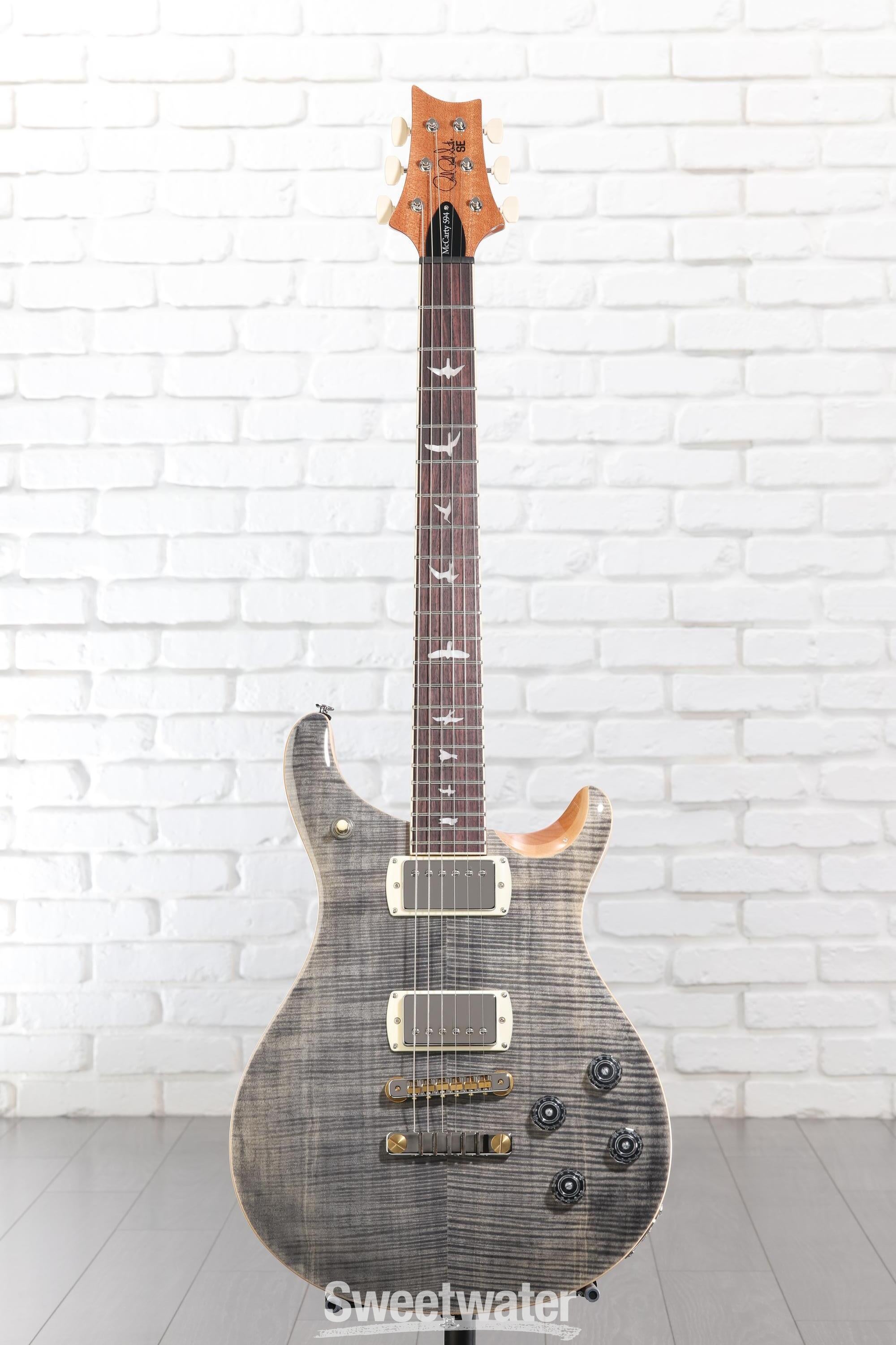 PRS SE McCarty 594 Electric Guitar - Charcoal | Sweetwater