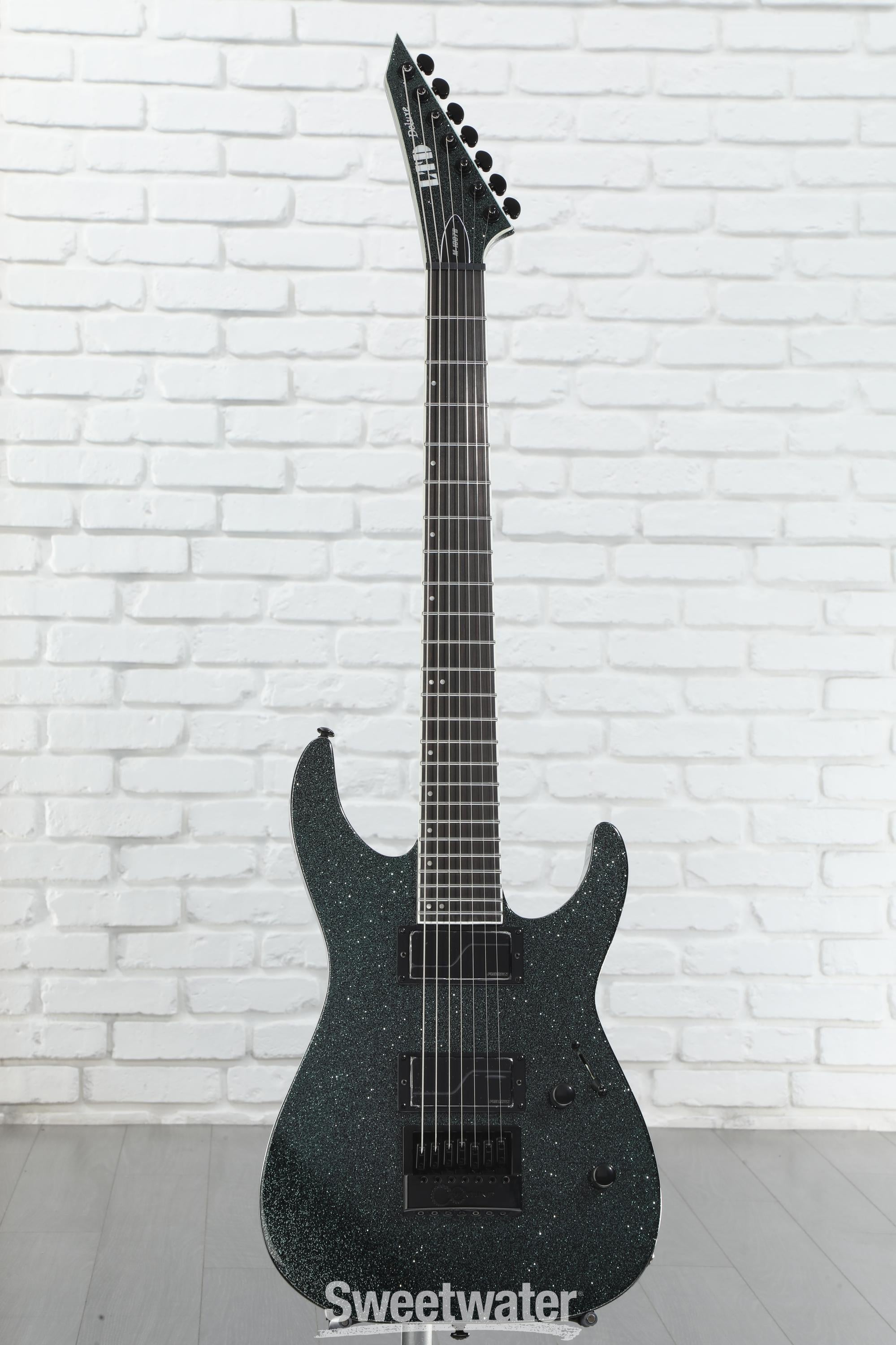 ESP LTD M-1007B 7-string Baritone Electric Guitar - Granite