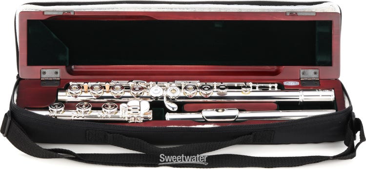 Protec PB308PICC Pro Pac Flute (B & C Foot) and Piccolo Combination Case -  Black