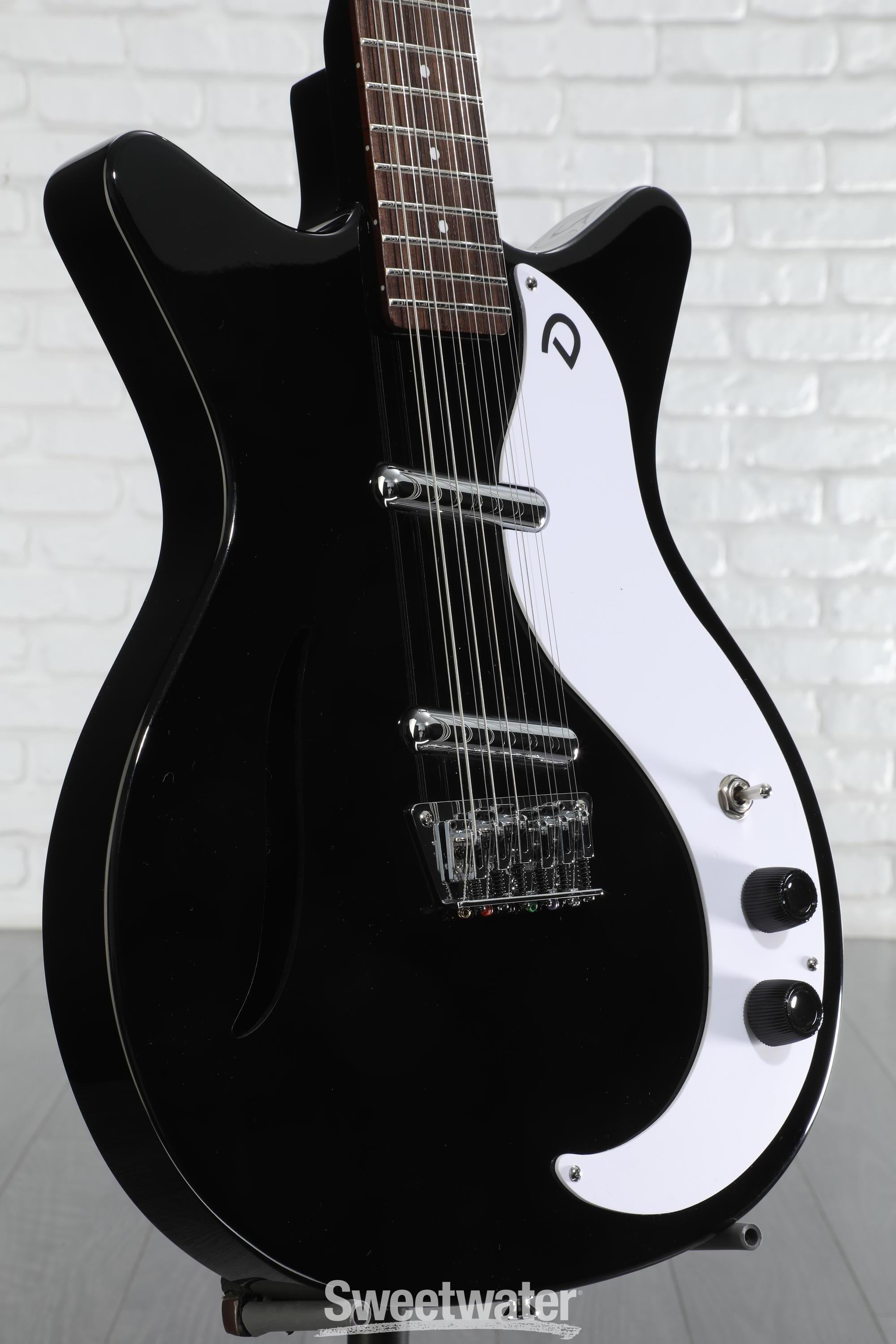 Dan Electro 12弦guitar　Black Amazon.com: Danelectro 59X12 12-string Electric Guitar