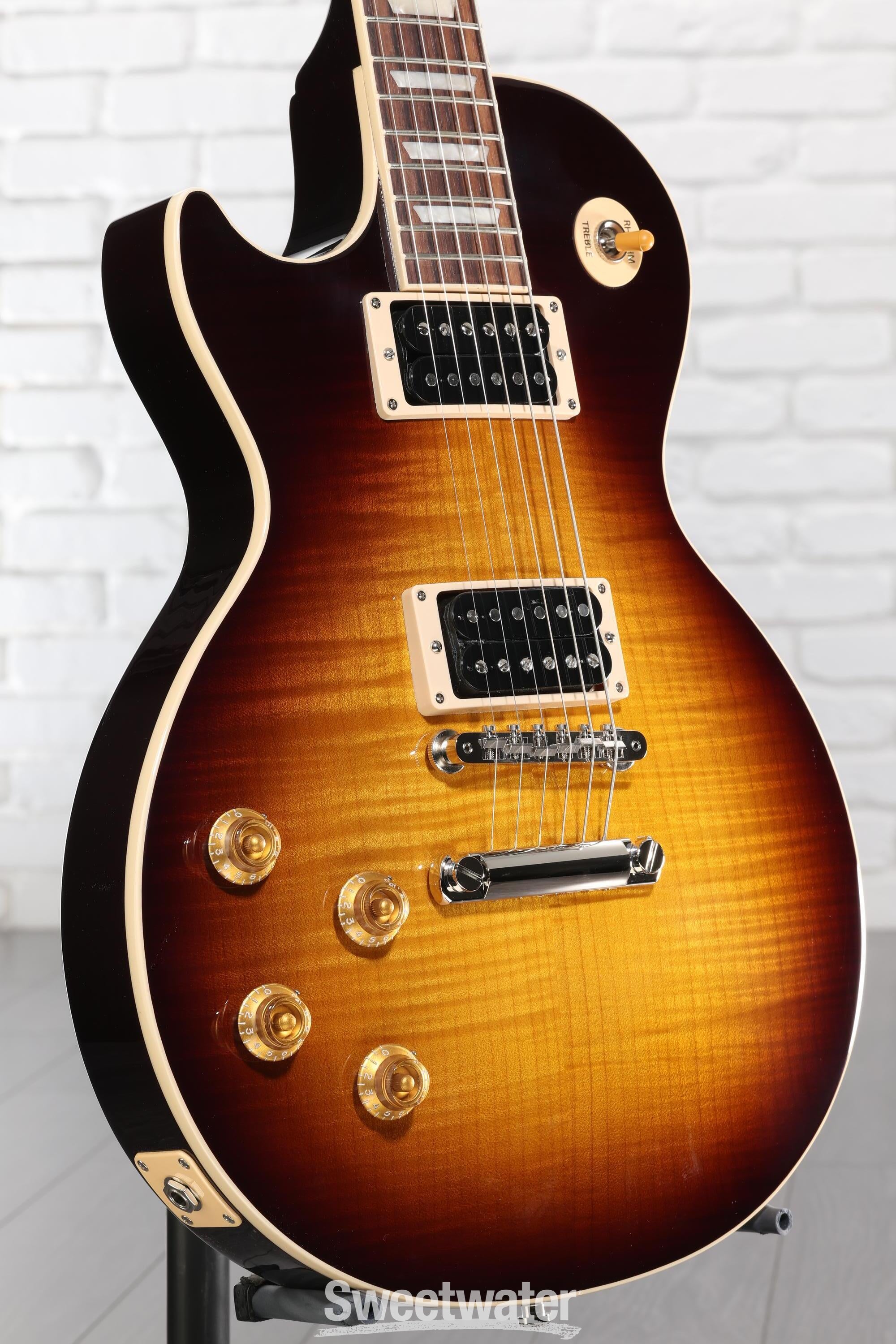 Photo of Gibson Slash Les Paul Standard Left-handed Electric Guitar - November Burst