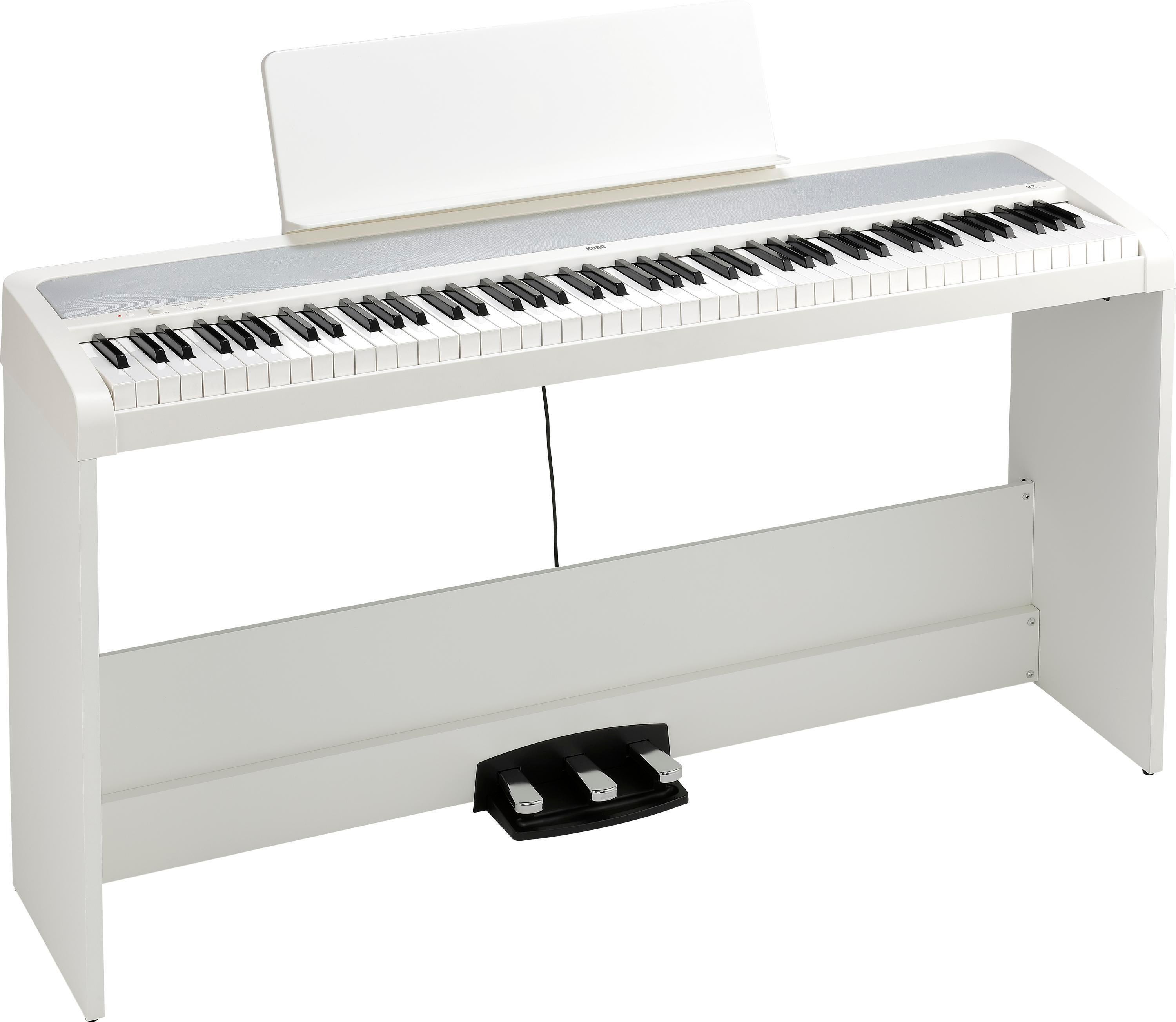 Korg D1 88-key Stage Piano / Controller (White) | Sweetwater