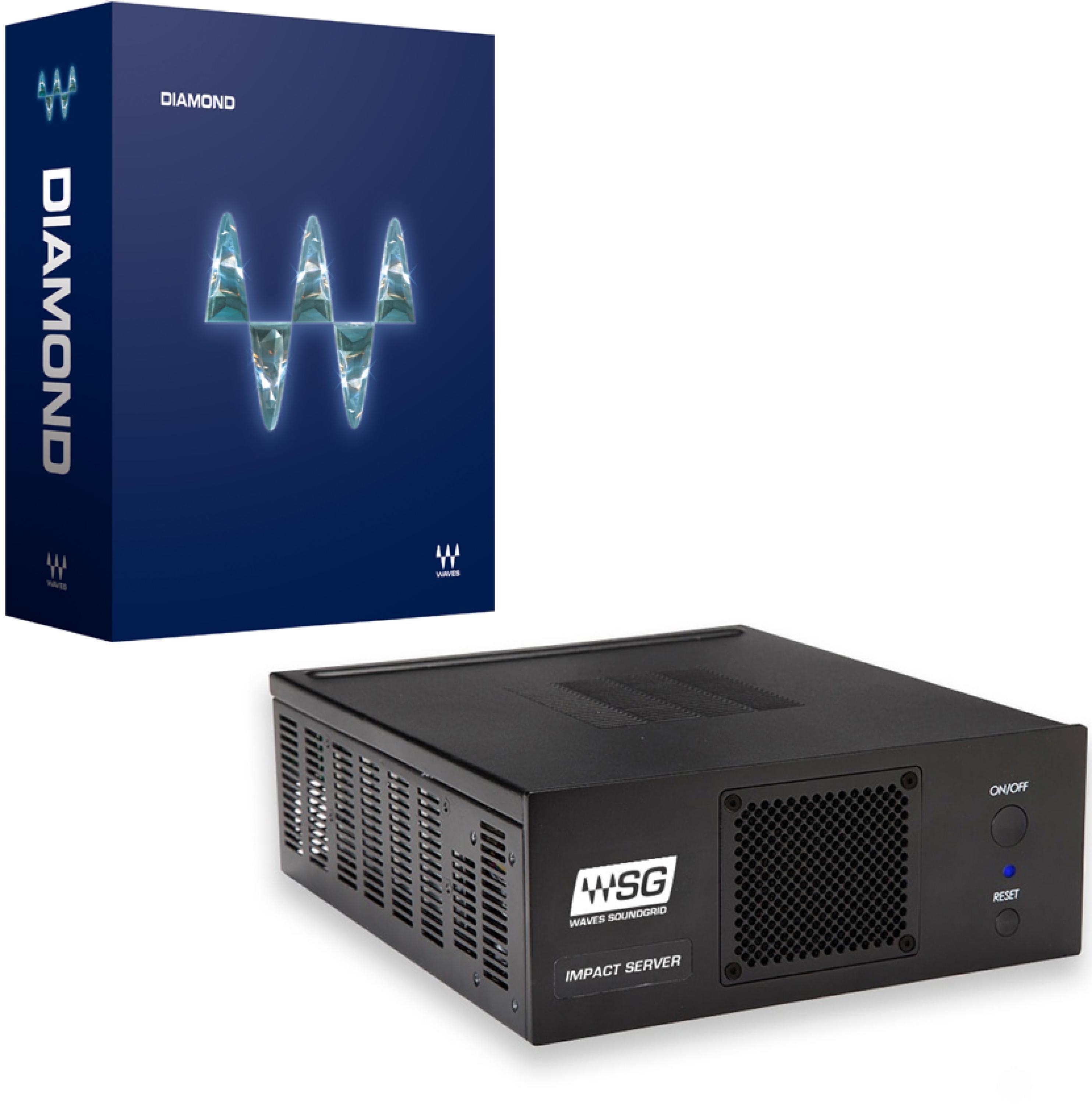 WAVES IMPACT SERVER V3r1 Waves SoundGrid Server One V3 SGS1 V3