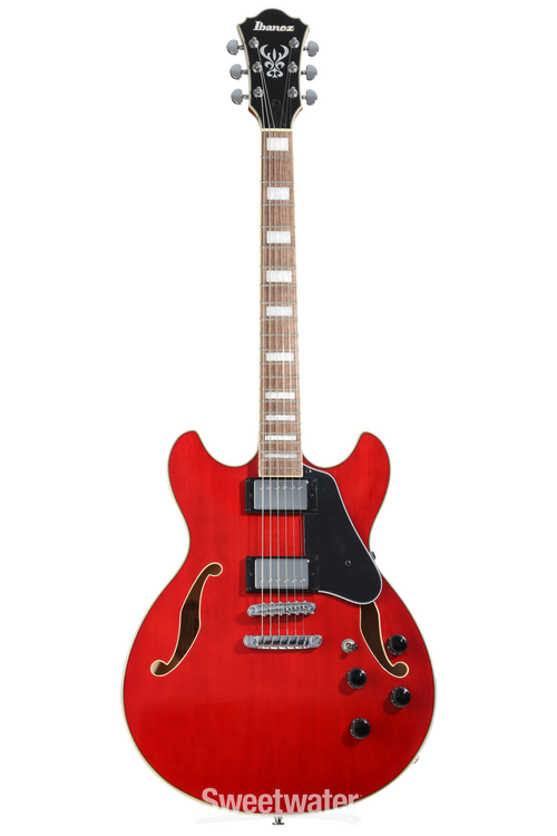 Ibanez Artcore AS73 Semi-Hollow Electric Guitar - Transparent