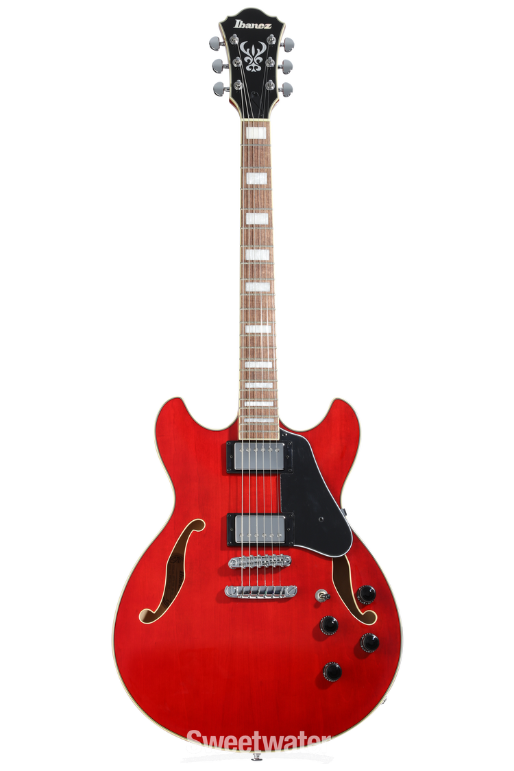 Ibanez Artcore AS73 Semi-Hollow Electric Guitar - Transparent