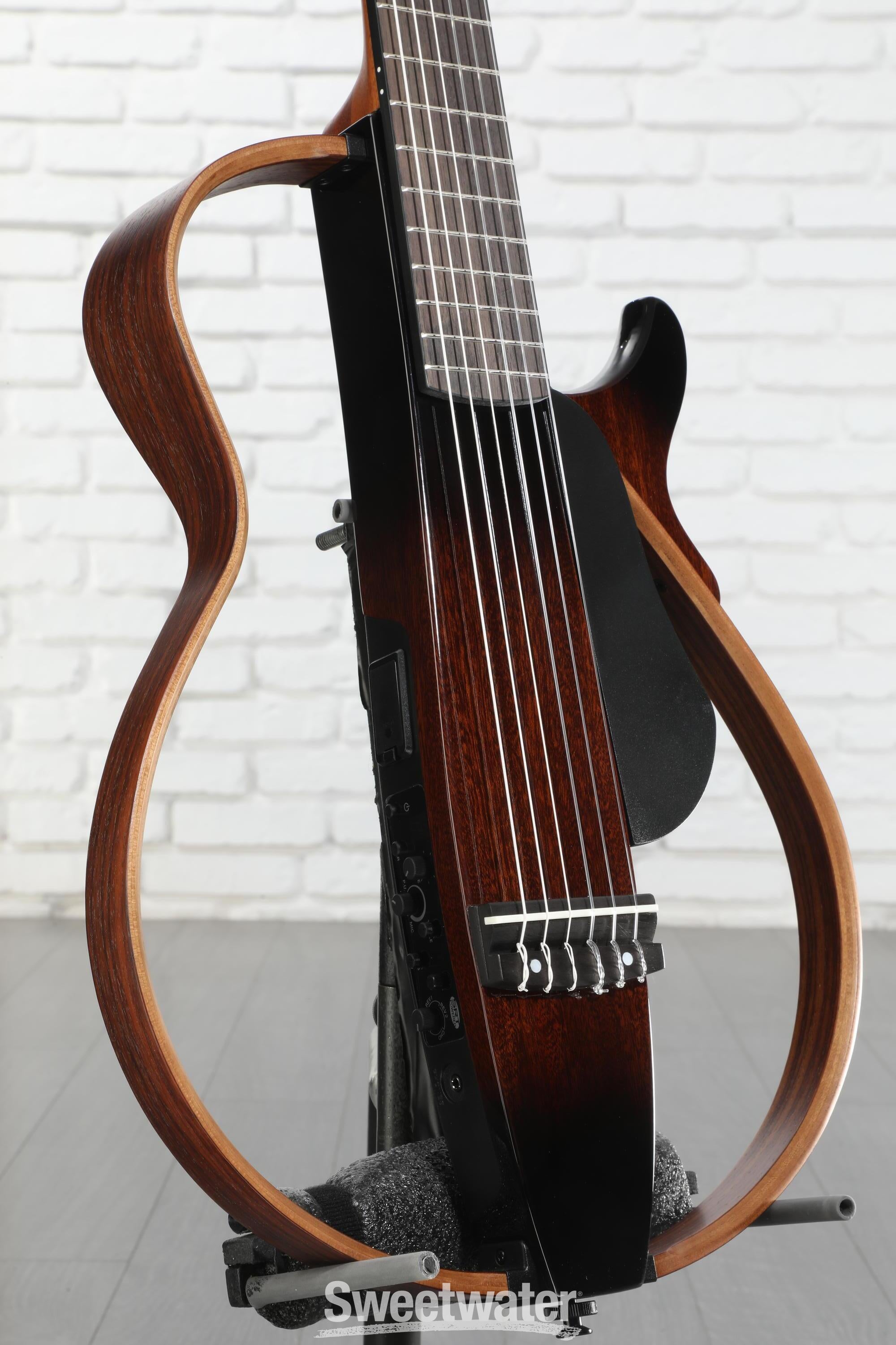 Yamaha SLG200N Silent Nylon-String Guitar - Tobacco Sunburst