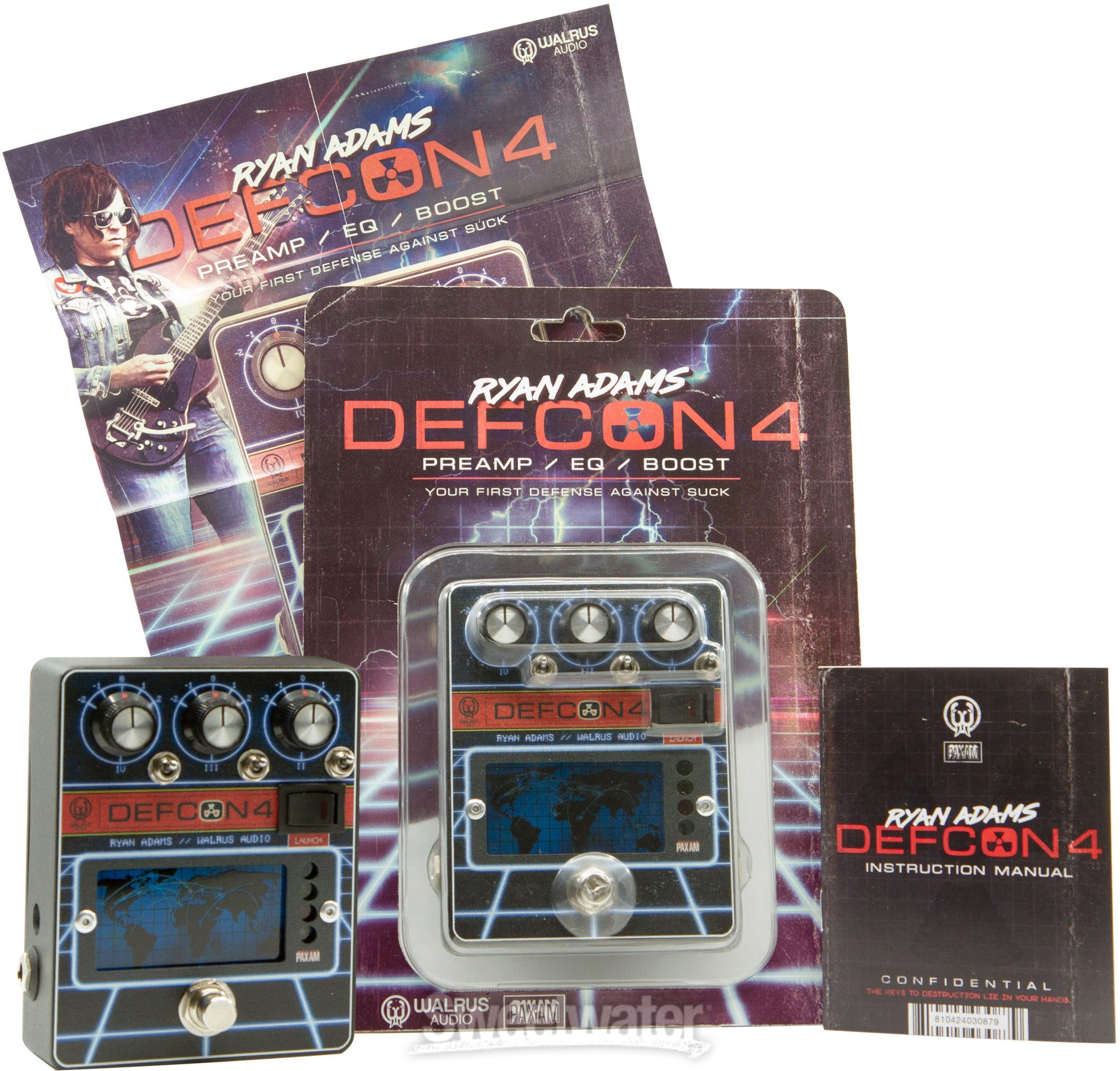 Walrus Audio DEFCON4 - Collectors Edition Preamp/EQ/Boost