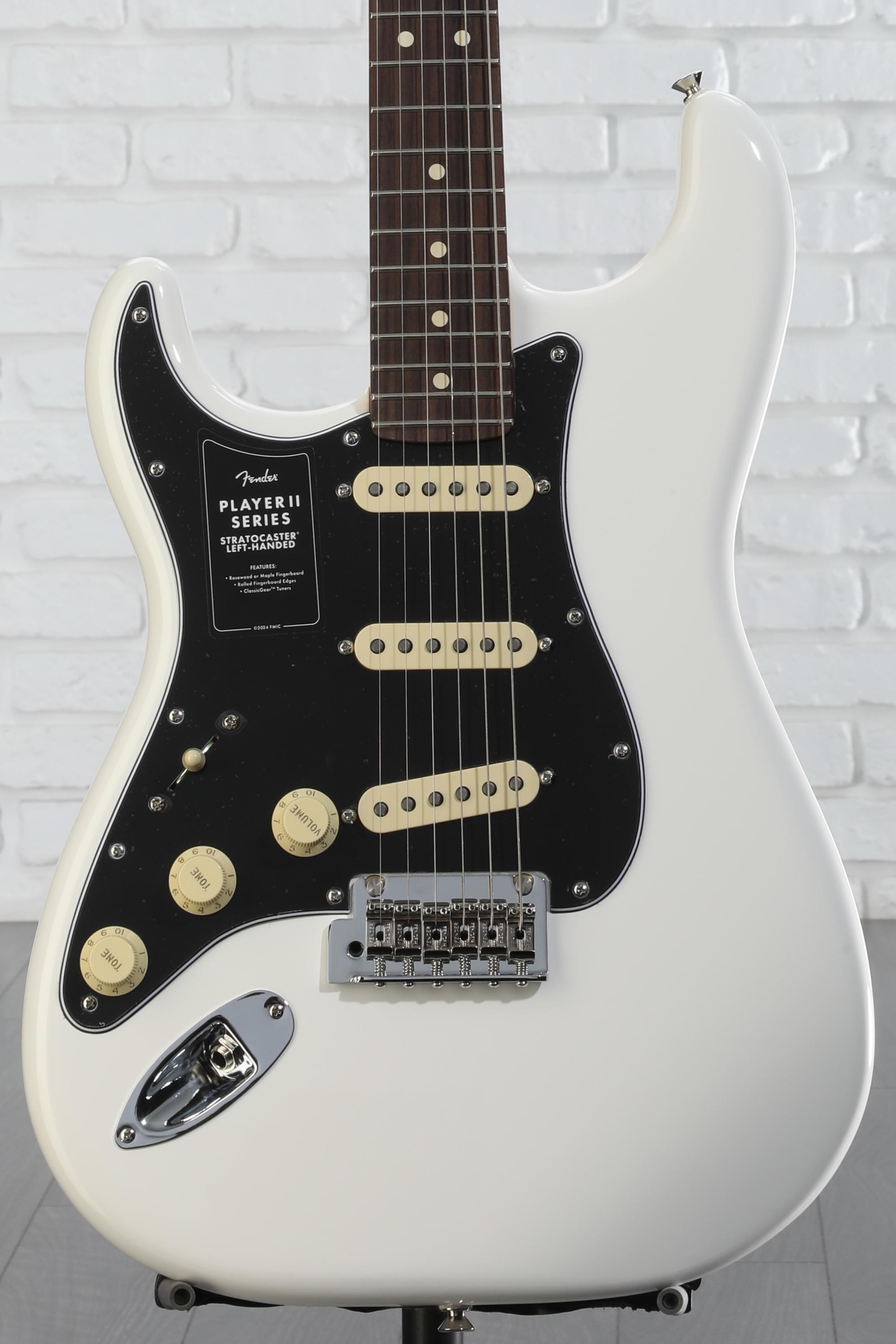 Fender Player　stratocaster　Lefty Fender Player II Stratocaster Left-Handed Rosewood