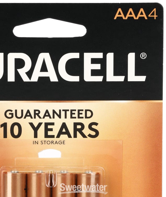 Duracell Coppertop AAA Alkaline Battery (4-pack)