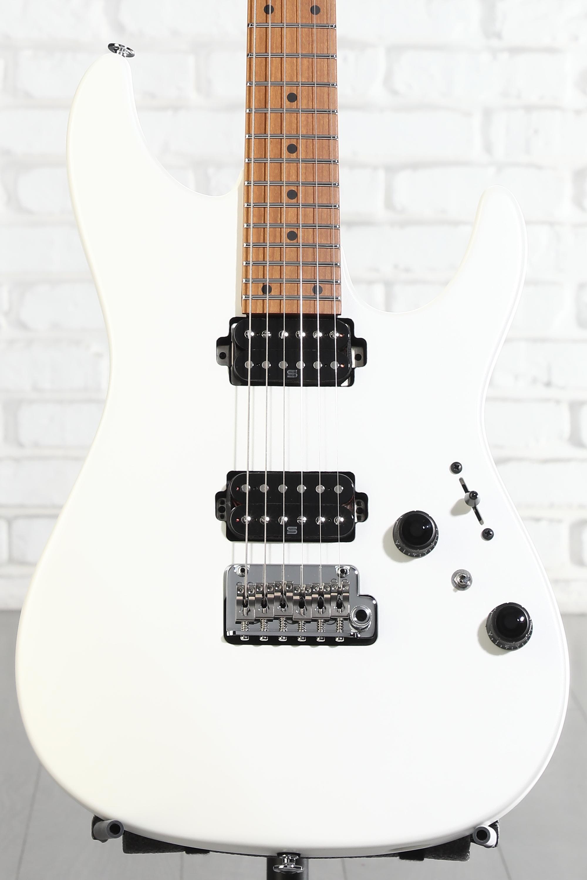 Ibanez Prestige AZ2402 Electric Guitar - Pearl White Flat | Sweetwater