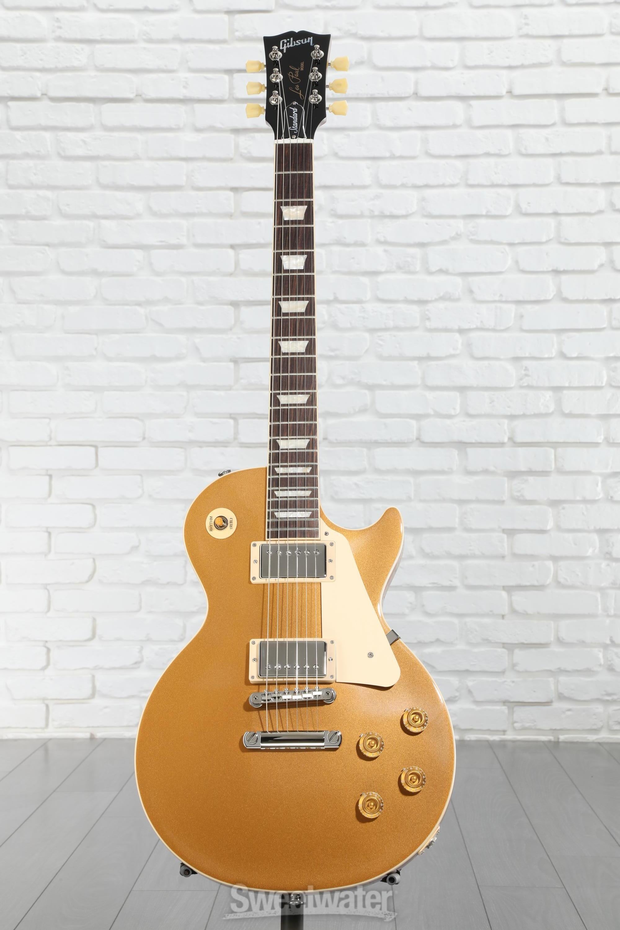 ギター Les Paul Standard '50s (Gold Top) Epiphone Les Paul Standard '50s Electric Guitar Metallic Gold