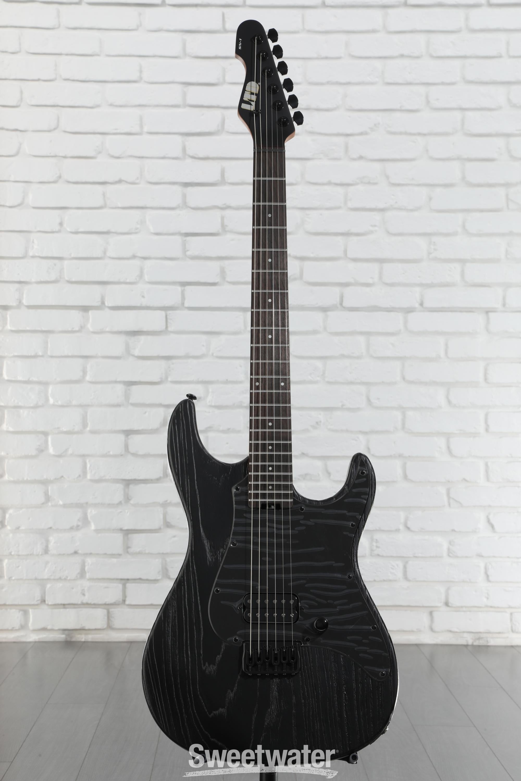 ESP LTD SN-1 HT Electric Guitar - Black Blast | Sweetwater