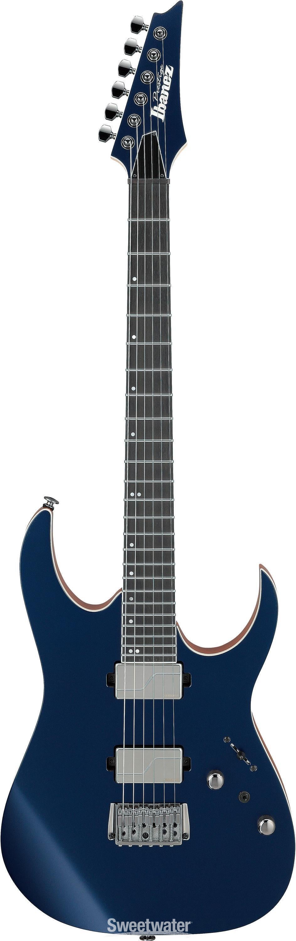 Ibanez Prestige RG5121R Electric Guitar - Dark Tide Blue Flat