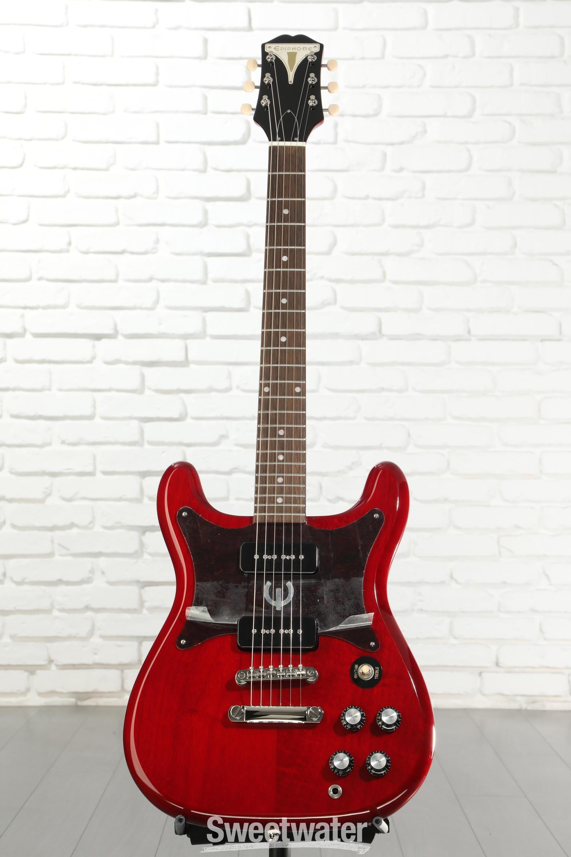 Epiphone Wilshire P-90s Electric Guitar - Cherry | Sweetwater