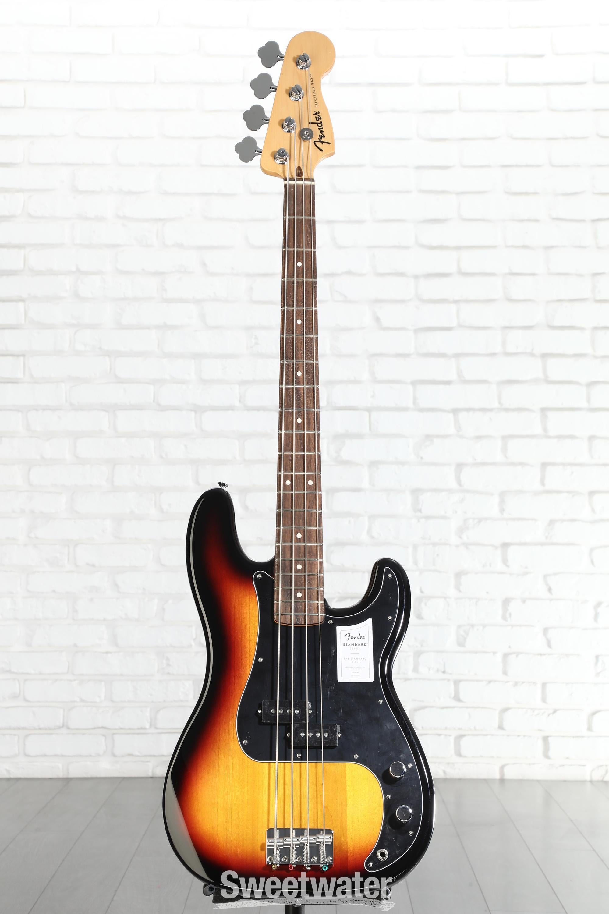 Fender Standard Precision Bass - 3-color Sunburst, Laurel
