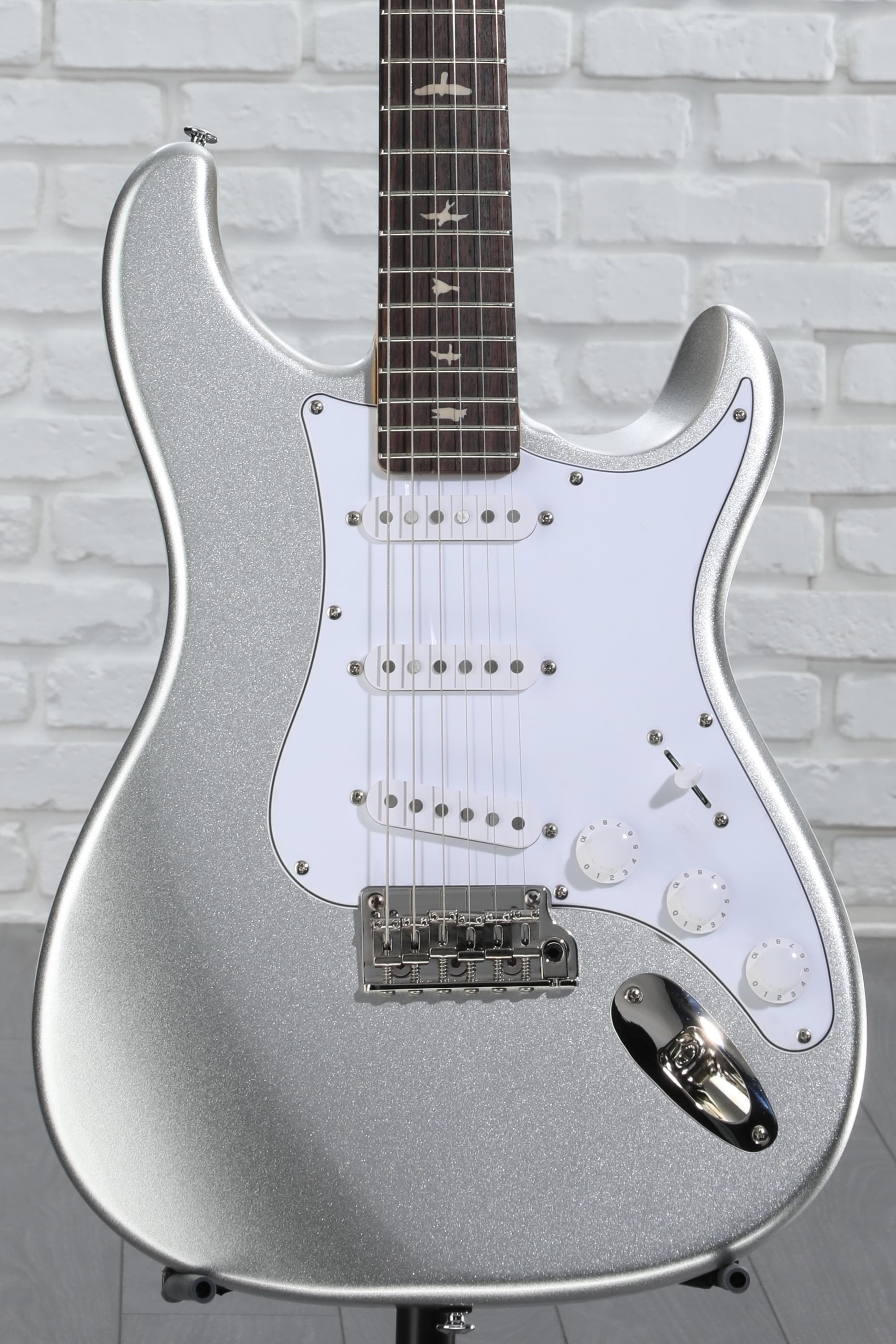 PRS SE Silver Sky Electric Guitar - Platinum Spark