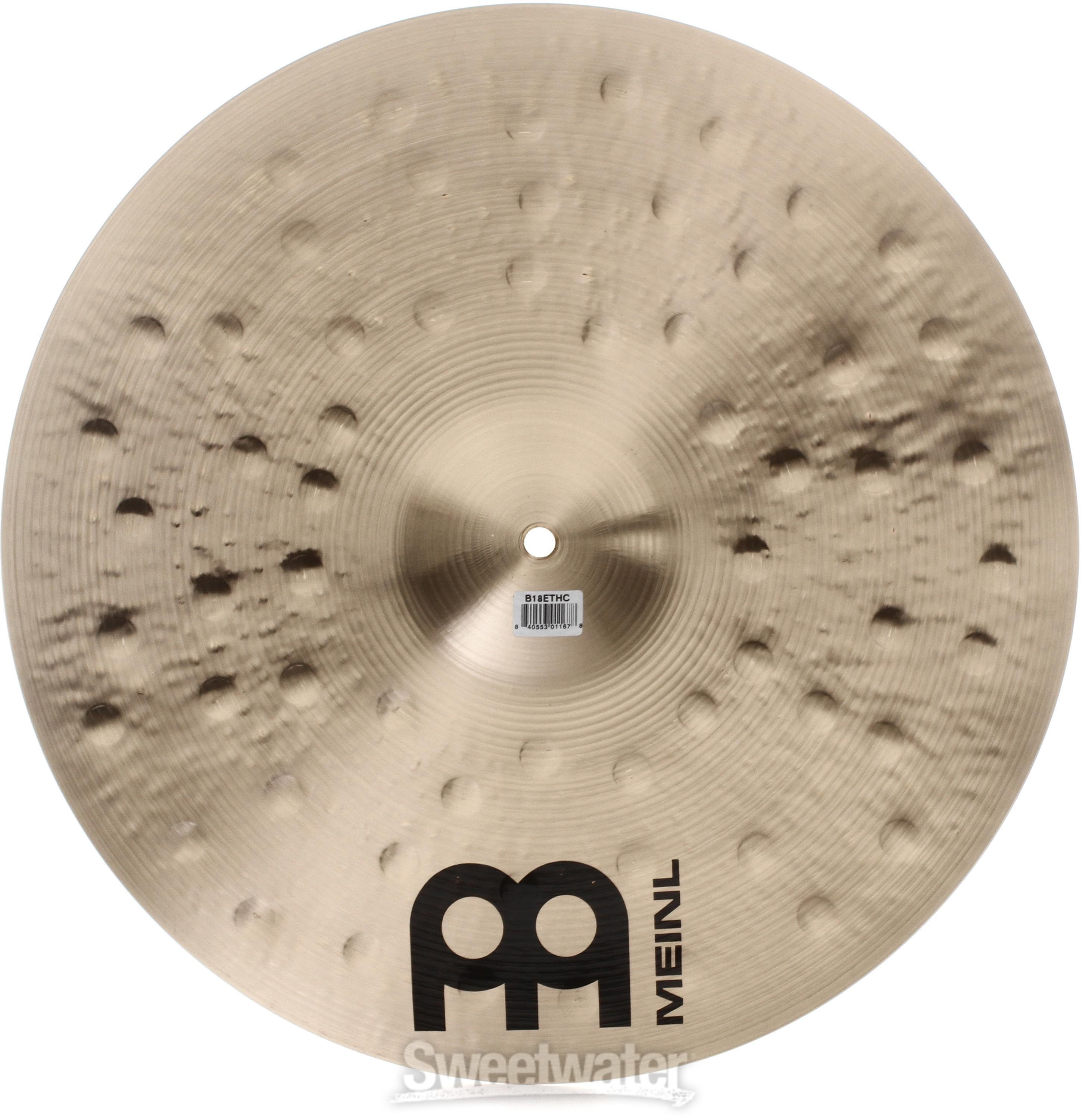 Meinl Cymbals 18 inch Byzance Traditional Extra Thin Hammered Crash Cymbal