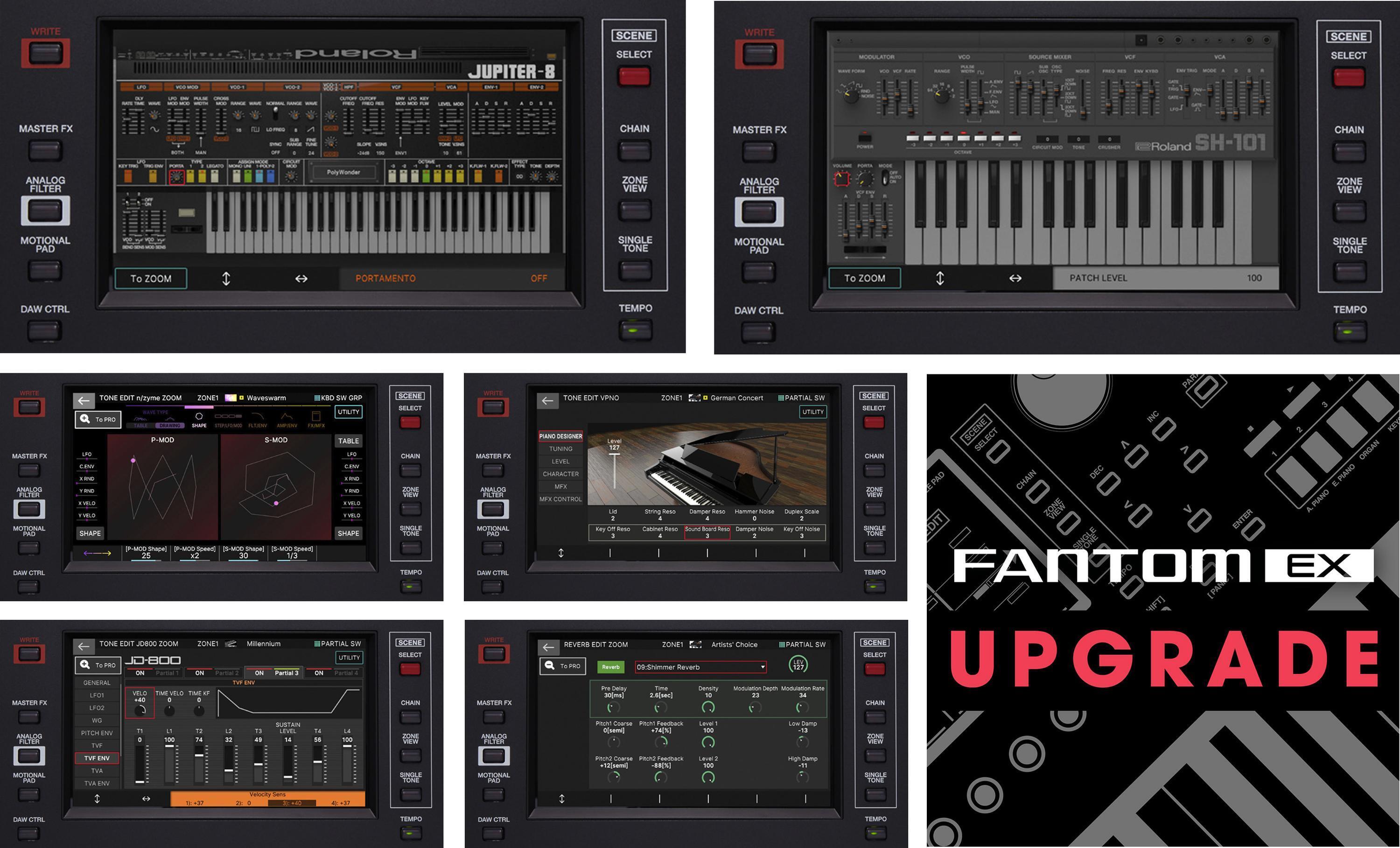 Photo of Roland FANTOM EX System Upgrade