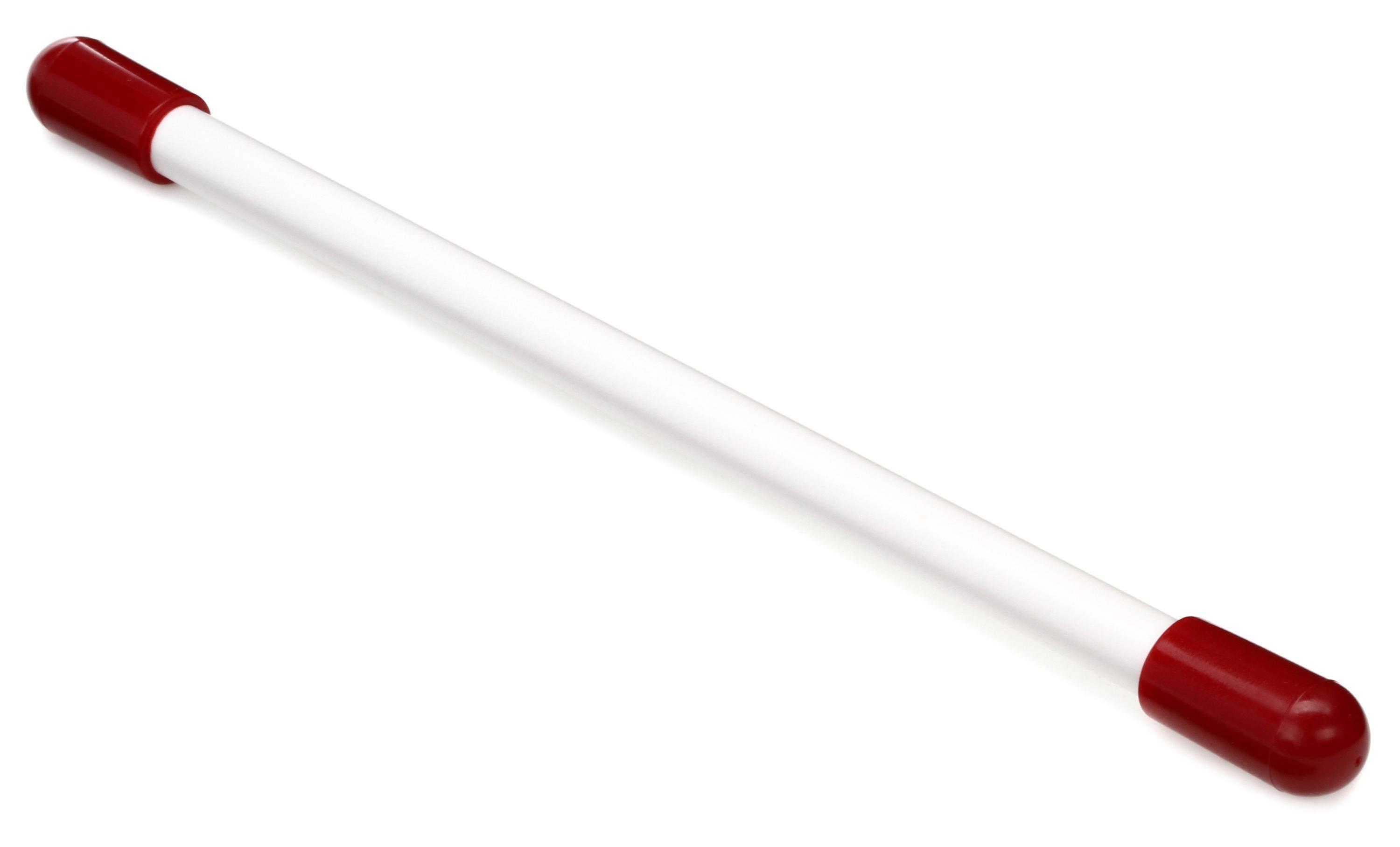 Photo of Remo Mallet White Plastic, Red End Caps