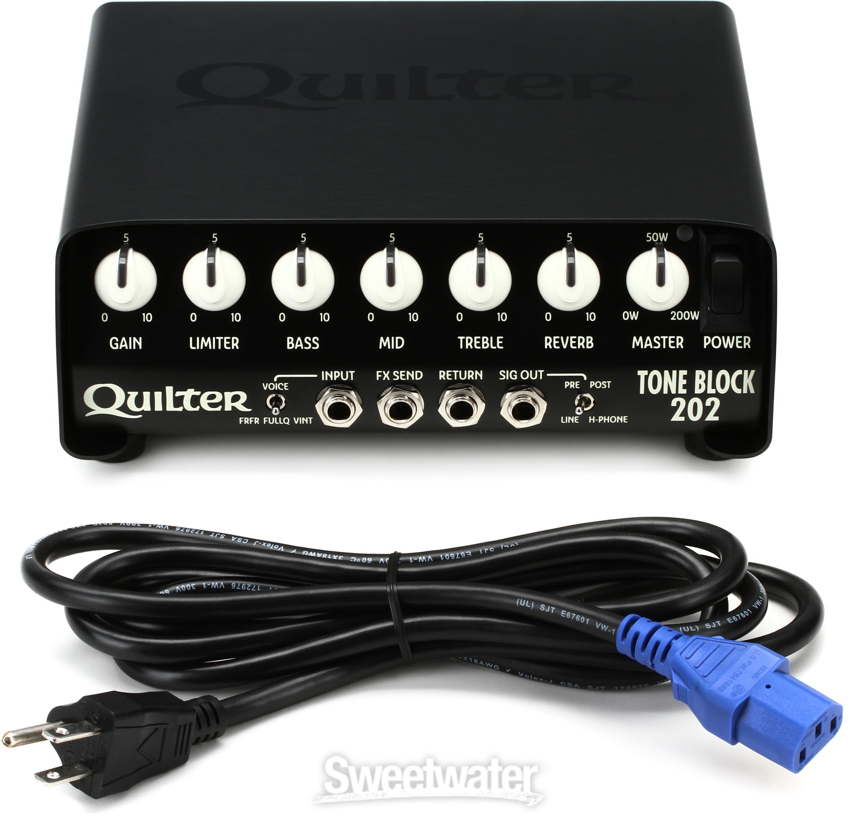 Quilter Labs Tone Block 202 200-watt Head