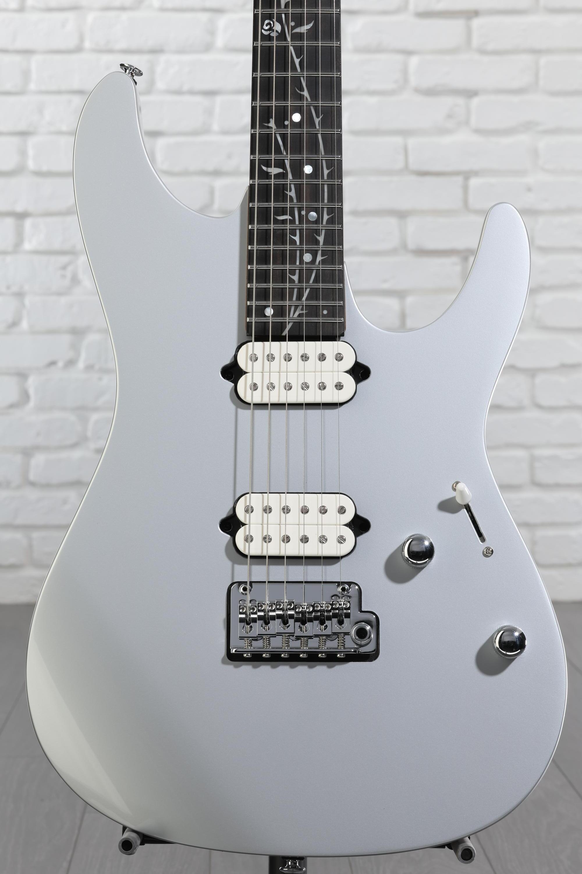 Ibanez TOD10 Tim Henson Signature Electric Guitar - Classic Silver