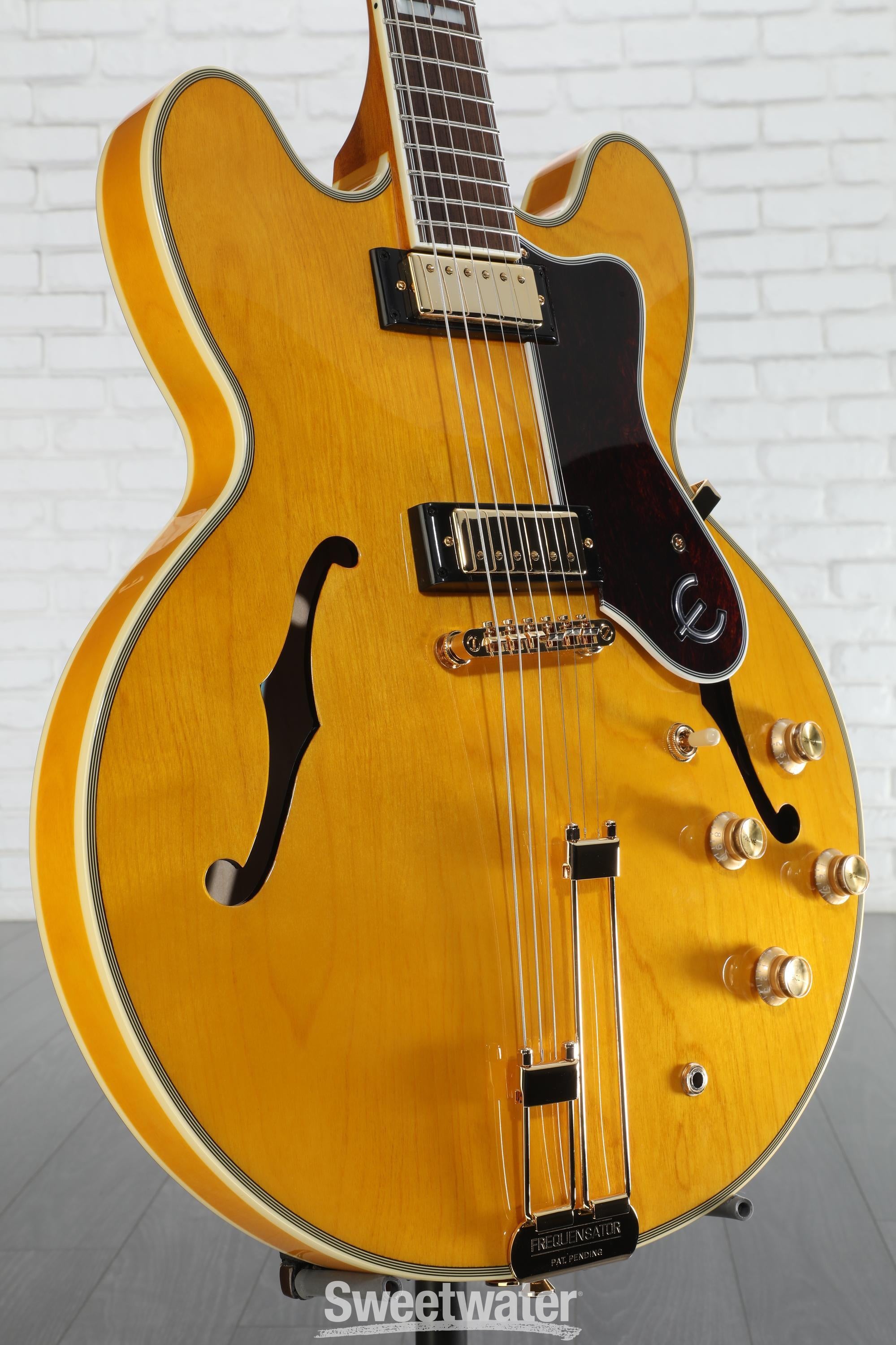 ギター Epiphone Sheraton Amazon.com: Epiphone Sheraton Semi Hollow Body, Vintage